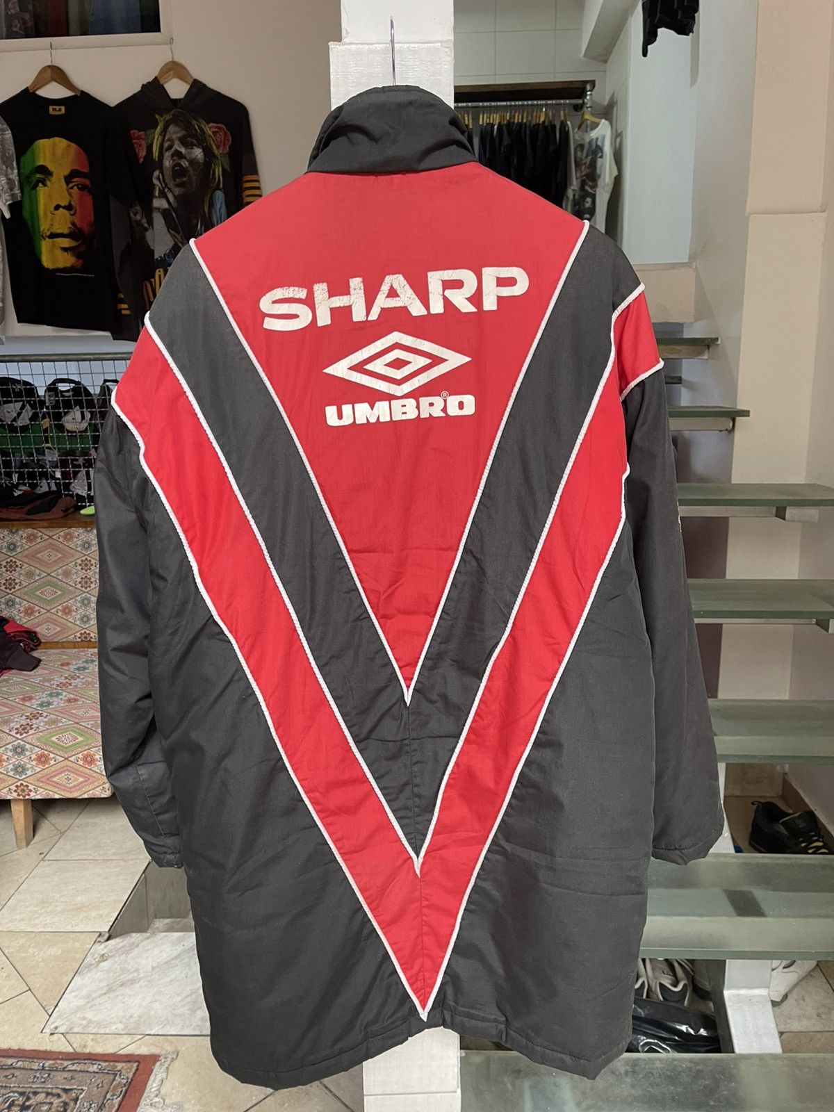 Umbro Vintage Umbro Trench Coat Manchester United 1992 Size US M / EU 48-50 / 2 - 3 Thumbnail