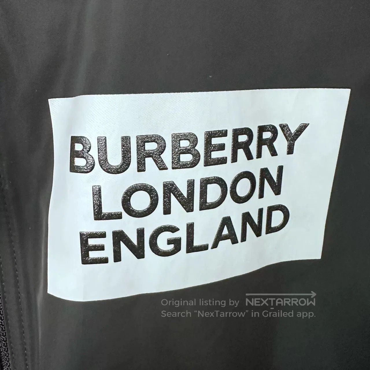 Burberry Burberry Black Hooded Label Jacket. Size US S / EU 44-46 / 1 - 5 Thumbnail
