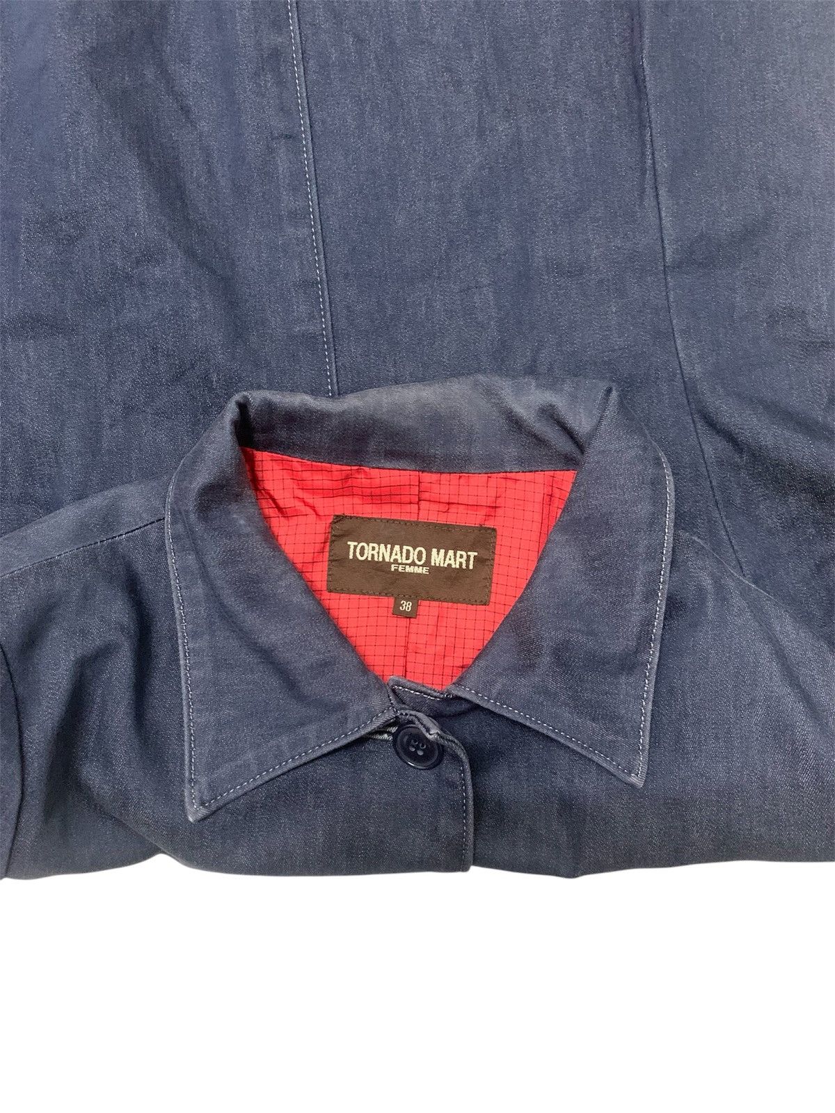 Tornado Mart Tornado mart denim jacket Size XS / US 0-2 / IT 36-38 - 3 Thumbnail