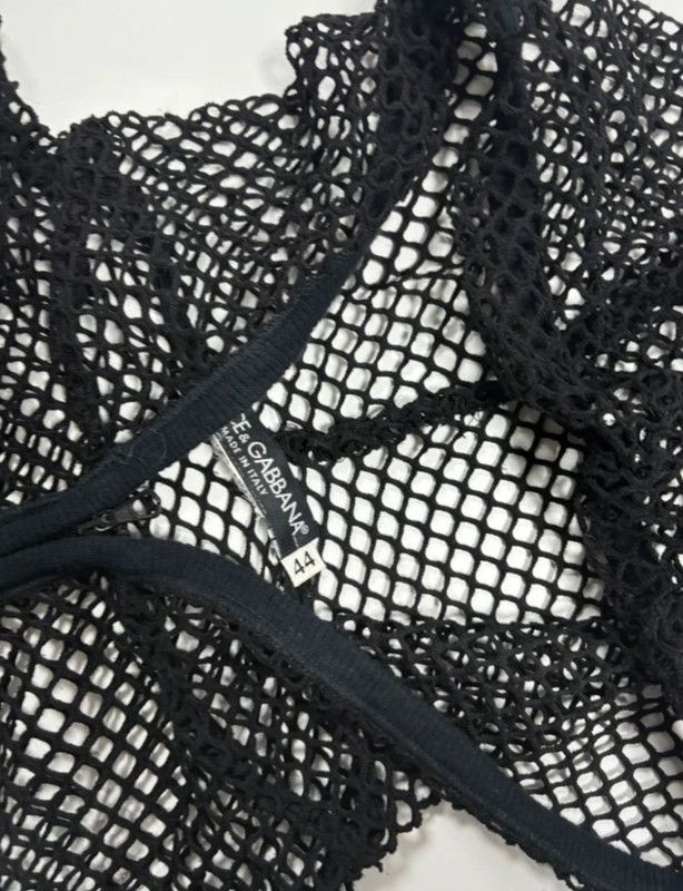Dolce & Gabbana Veste knit maille noire Dolce Gabbana Size M / US 6-8 / IT 42-44 - 2 Thumbnail