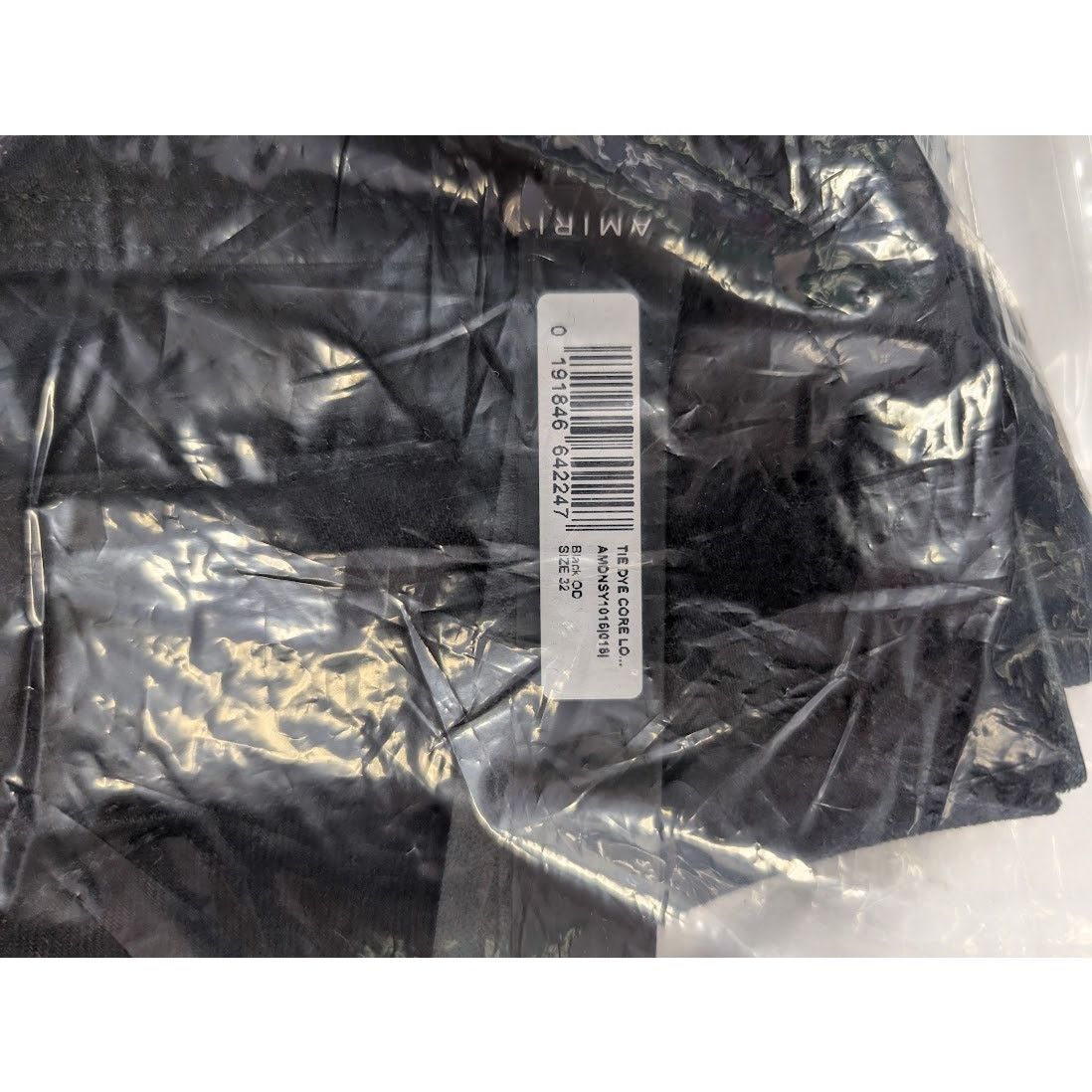 Amiri o1rshd1 Tie Dye Core Logo Jean in Black 32 Size US 32 / EU 48 - 17 Thumbnail