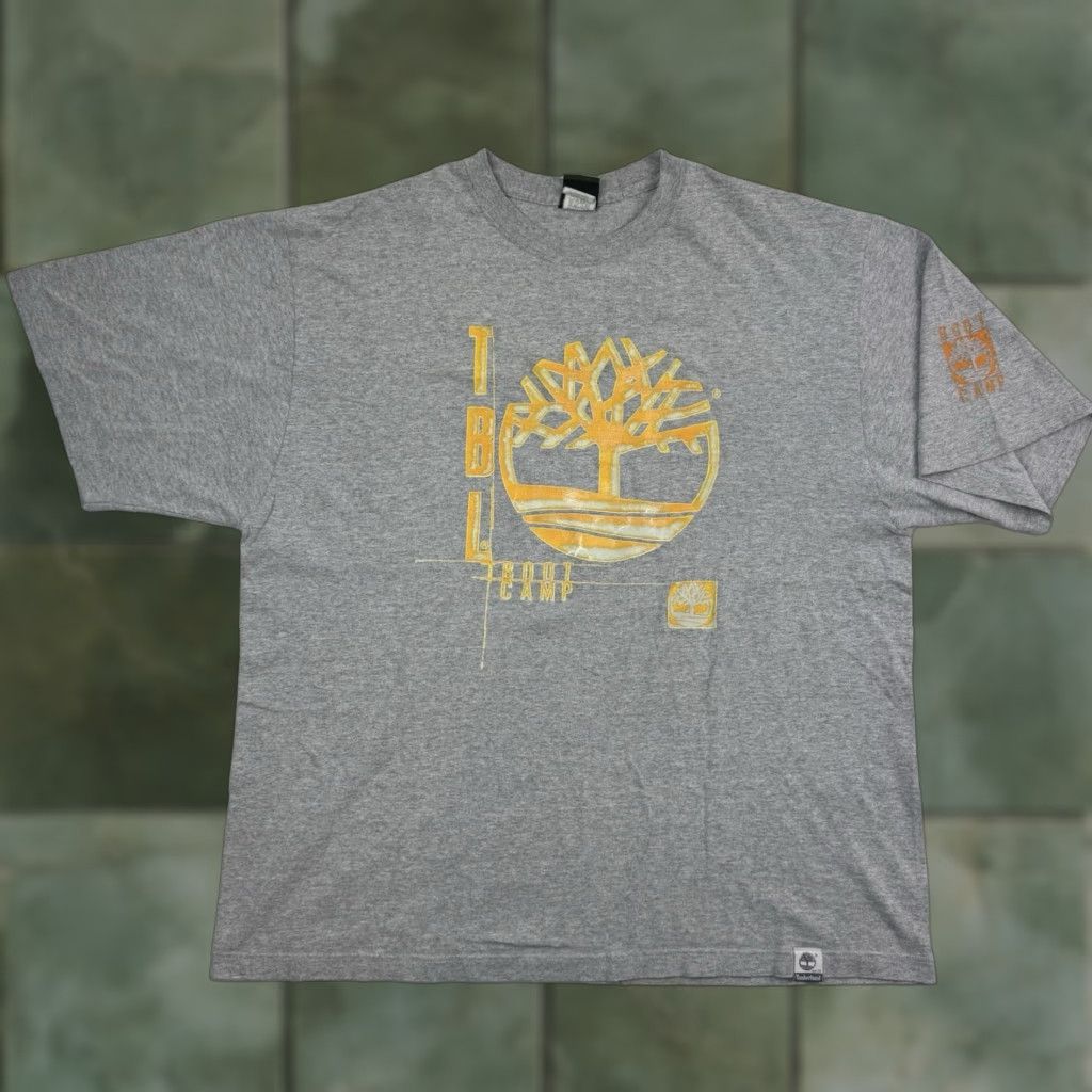 Timberland VINTAGE Timberland T-Shirt Men XL Gray Graphic Print Hipster Y2K 90s Concert Tee Mens Size US XL / EU 56 / 4 - 1 Thumbnail