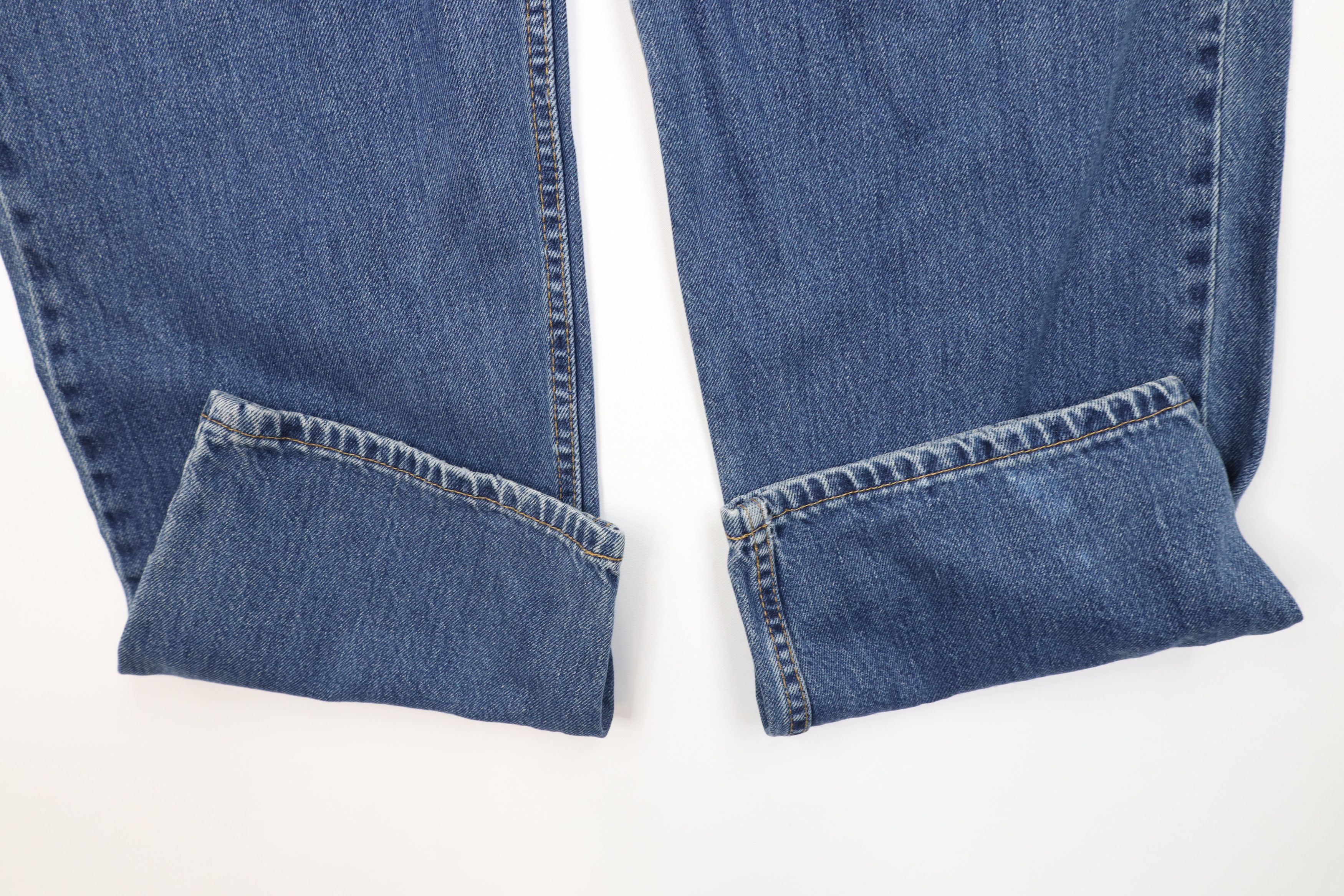 Levi's Vintage Y2K 2002 Levis 550 Relaxed Fit Denim Jeans Blue USA Size US 40 / EU 56 - 5 Thumbnail