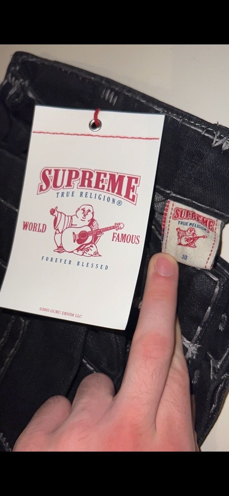 Supreme × True Religion Supreme X True Religion Patchwork Denim Size US 30 / EU 46 - 6 Thumbnail
