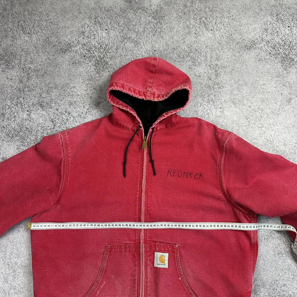 Carhartt Vintage Carhartt JR110 Red Hooded Work Jacket – Made in USA Size US L / EU 52-54 / 3 - 5 Thumbnail
