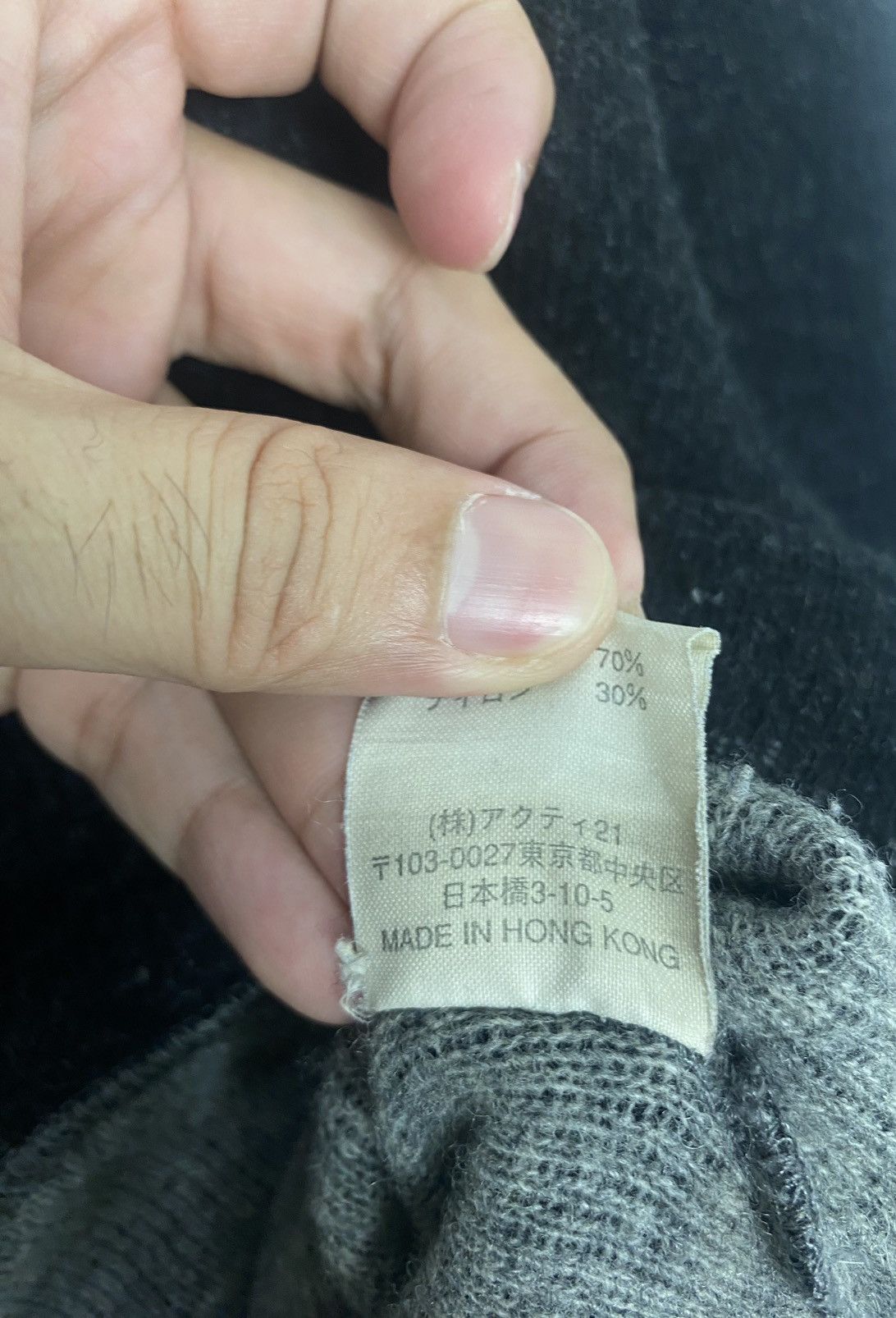Polo Ralph Lauren Rare‼️ Polo Ralph Lauren DISTRESSED Wool Hoodie Size US M / EU 48-50 / 2 - 9 Thumbnail