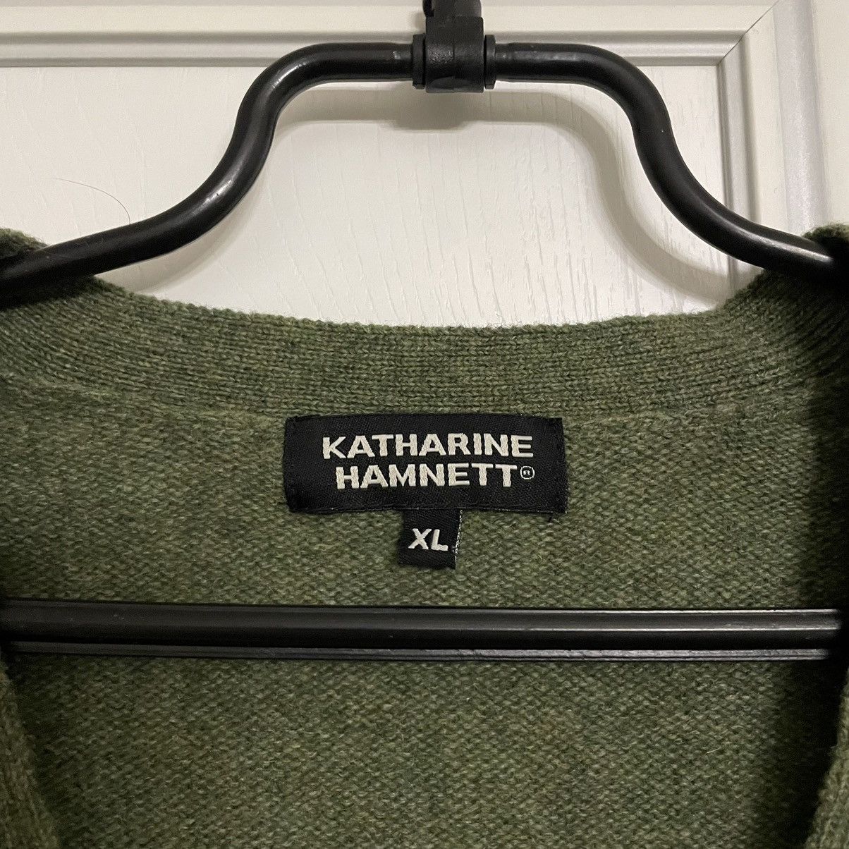 Katharine Hamnett London Katharine Hamnett Junya Watanabe Style Mohair Wool Cardigan Size US XL / EU 56 / 4 - 4 Thumbnail