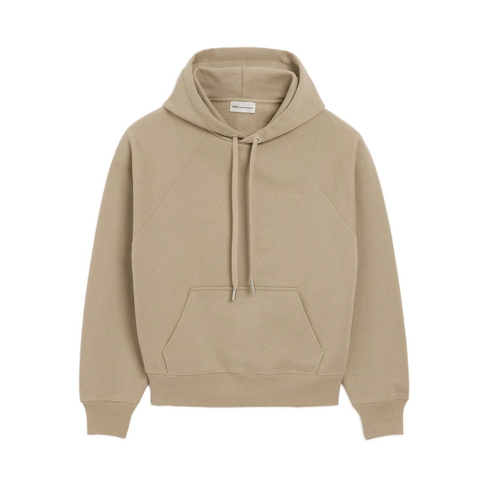 AMI Ami Paris NEUTRALS Sweaters & Knitwear - Hoodies Size US XS / EU 42 / 0 - 1 Thumbnail
