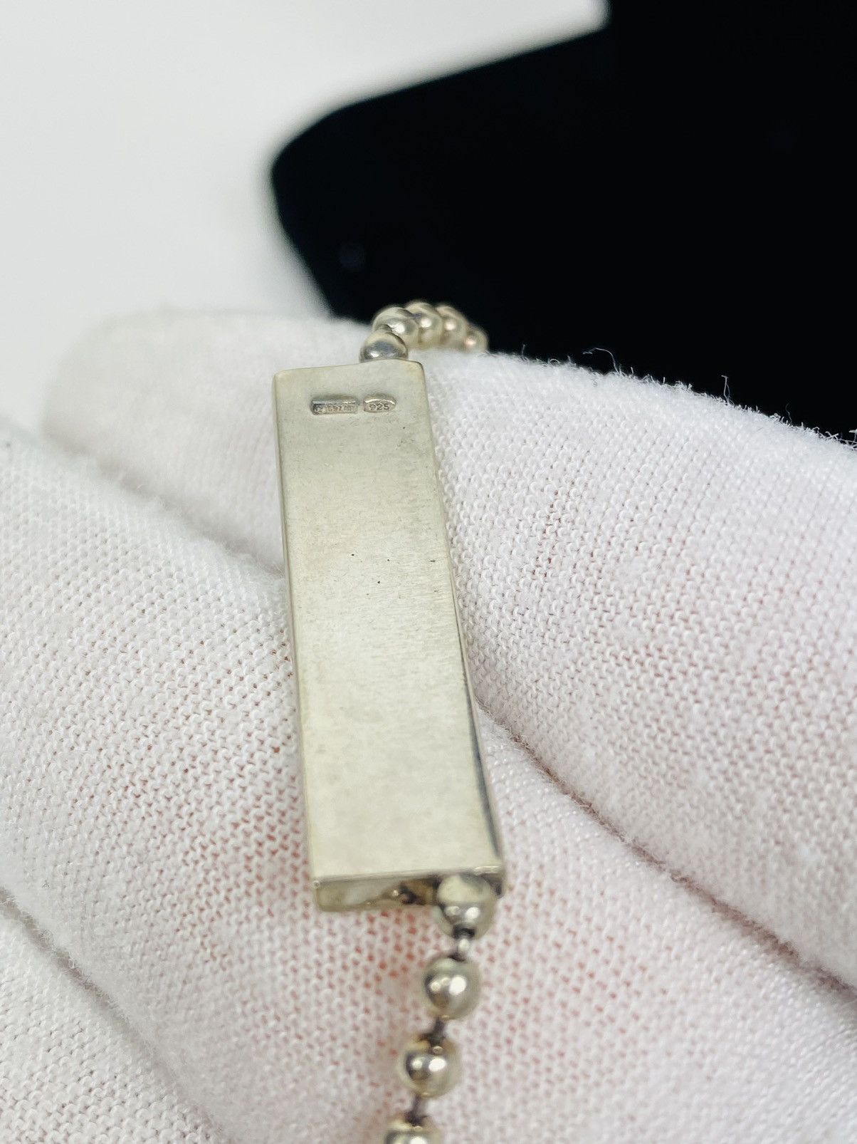 Gucci Gucci .925 Silver Logo Choker Size ONE SIZE - 3 Thumbnail