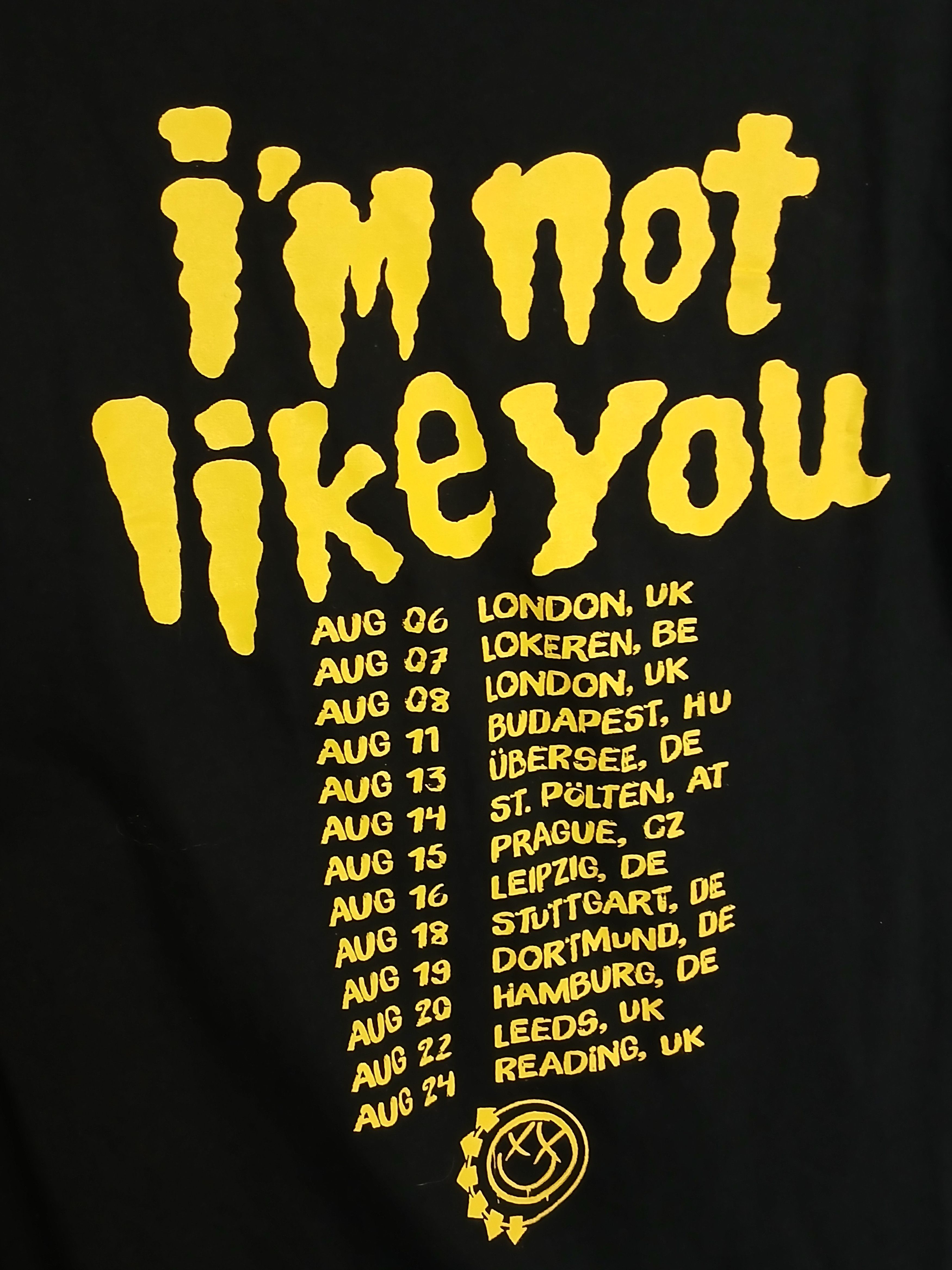 Band Tees Blink-182 I'm Not Like You T-Shirt Size US S / EU 44-46 / 1 - 4 Thumbnail