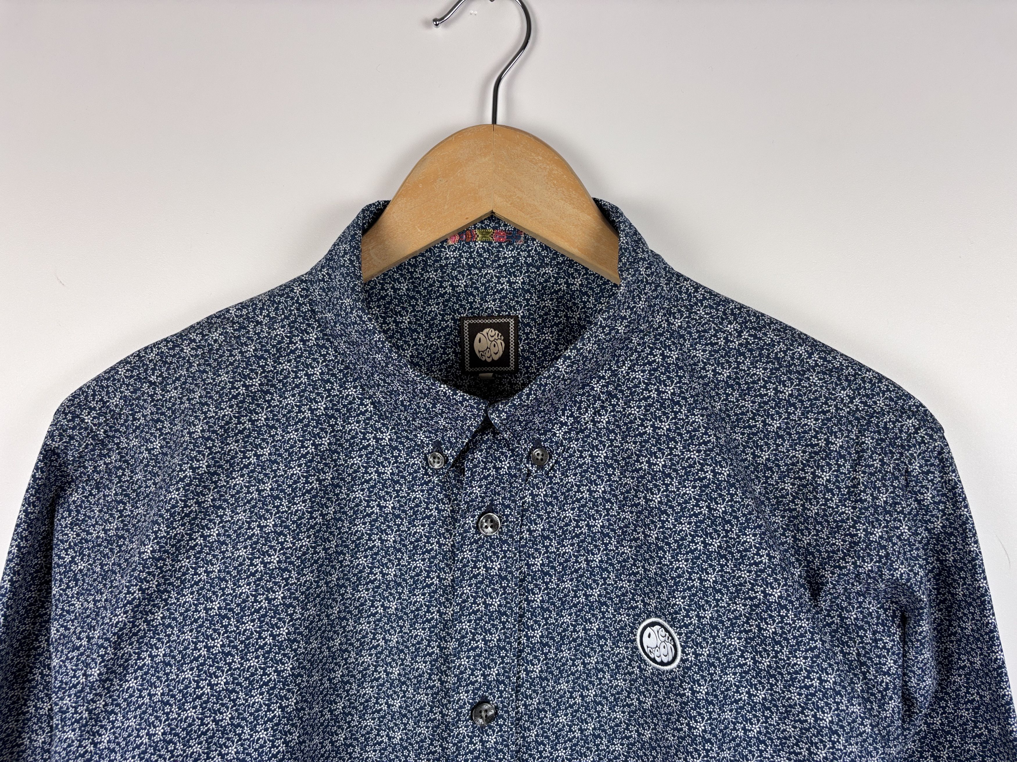 Pretty Green Pretty Green Button Down Floral Long Sleeve Shirt L Size US L / EU 52-54 / 3 - 2 Thumbnail