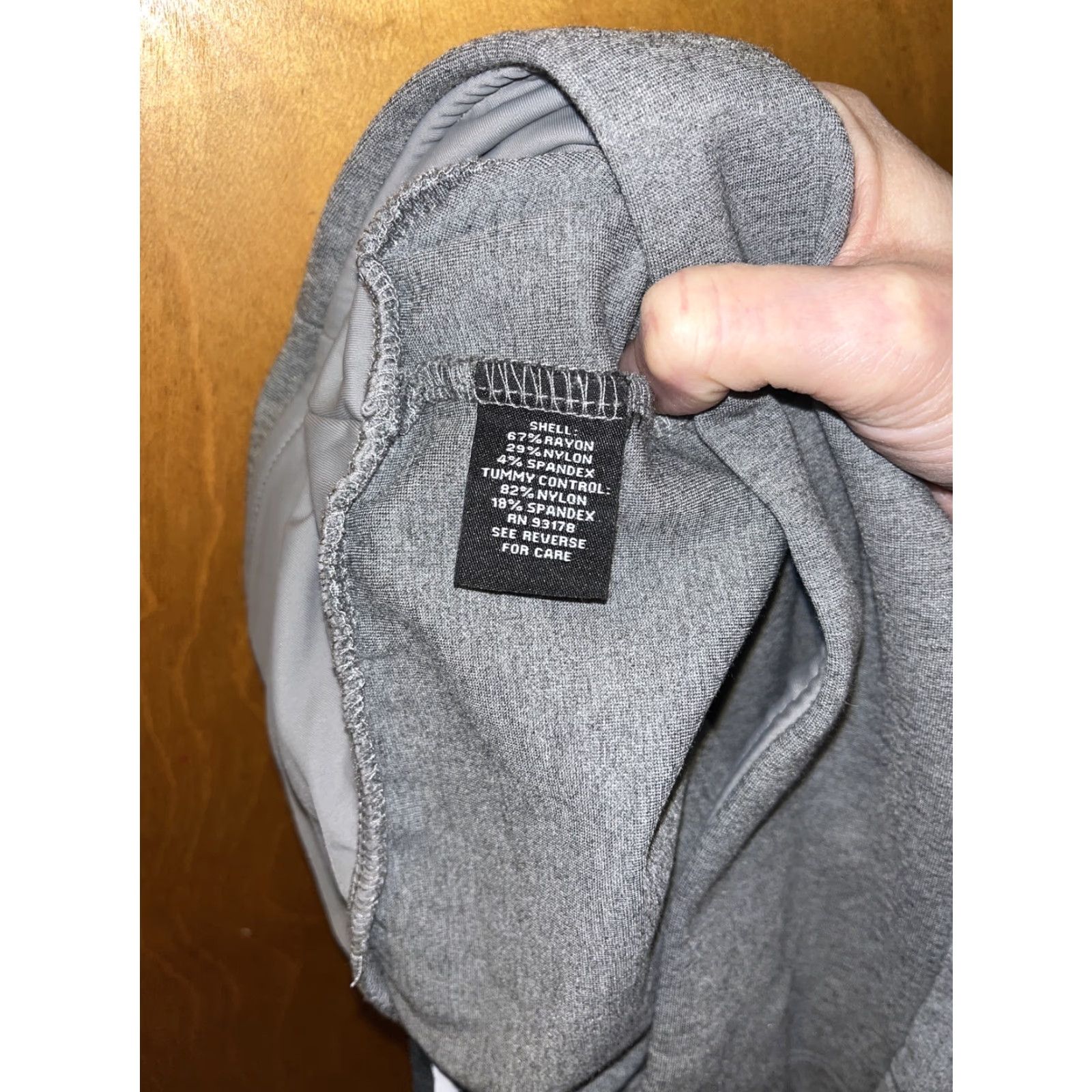 Vintage Premise Women's XS Gray High Waisted Leggings Fitness Workout Trousers Activewear Size 26" / US 2 / IT 38 - 5 Thumbnail
