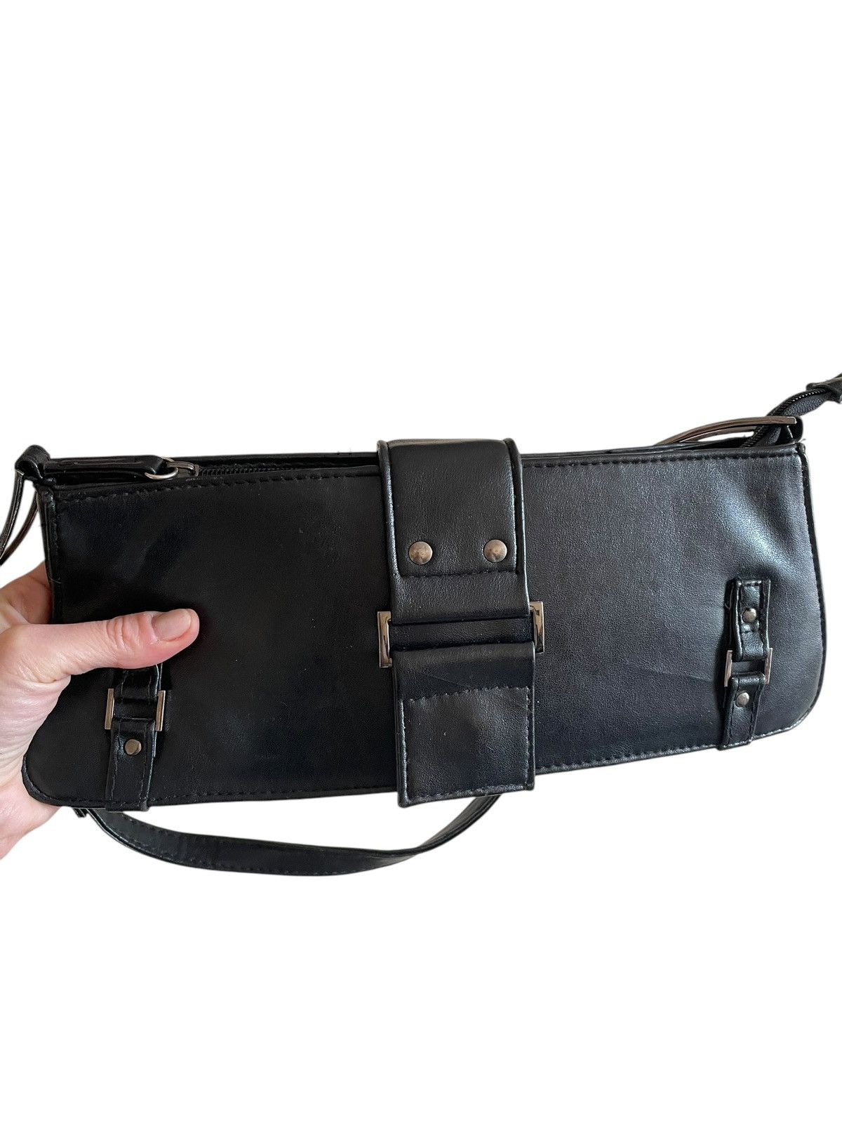 Vintage Vintage Y2K / 90s Motivi leather baguette bag Size ONE SIZE - 6 Thumbnail