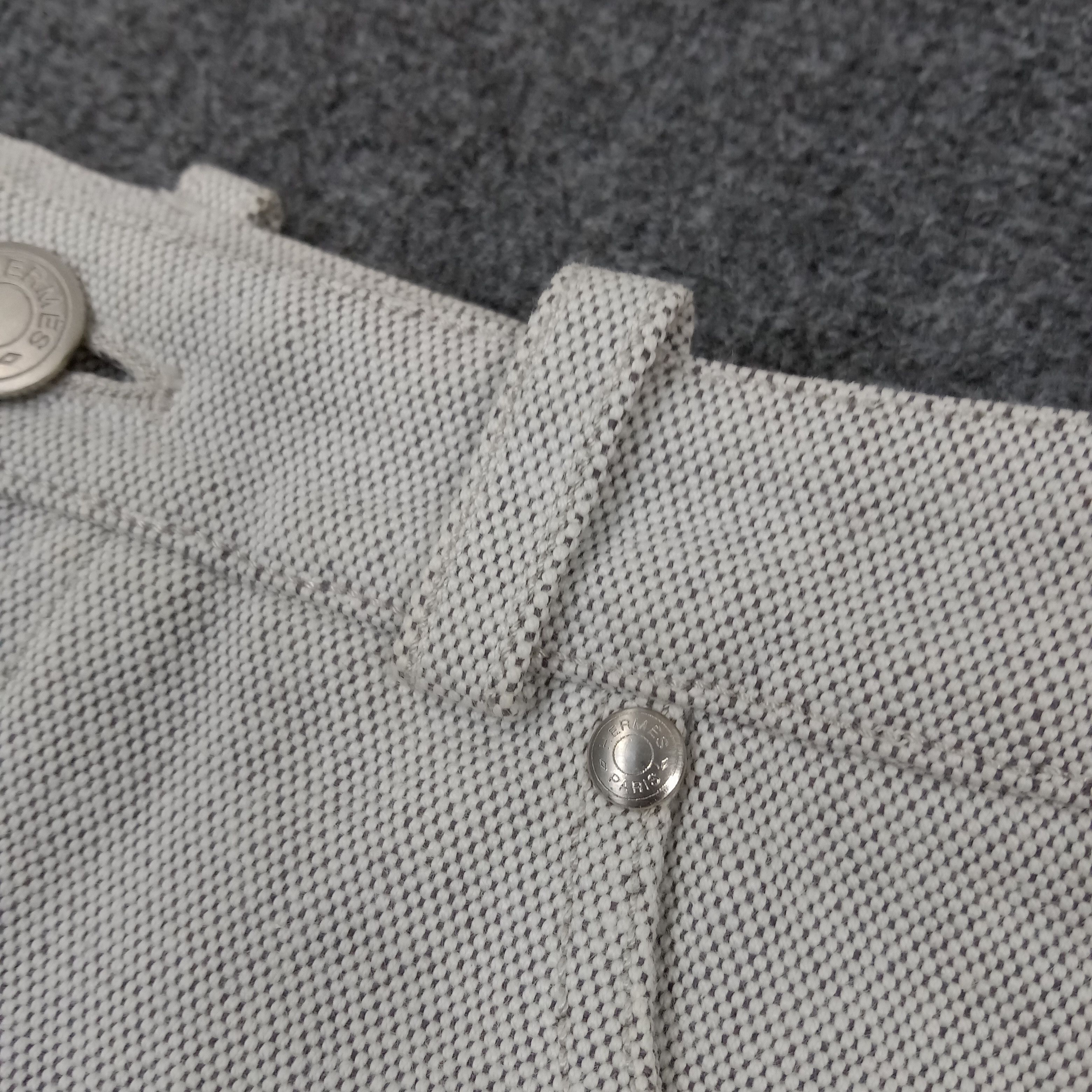 Hermes × Vintage Hermes Paris Designer Brand Denim Jeans C217N5 Size US 26 / EU 42 - 4 Thumbnail