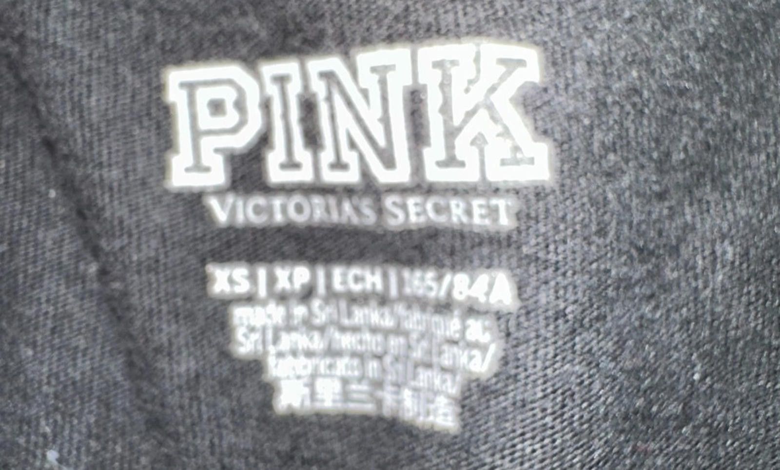 Pink PINK by VS Black Long Sleeve Tee – XS Size XS / US 0-2 / IT 36-38 - 3 Thumbnail