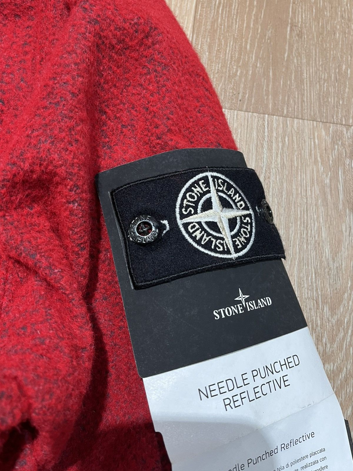 Stone Island Needle punched reflective balaclava jacket rare Size US M / EU 48-50 / 2 - 6 Thumbnail