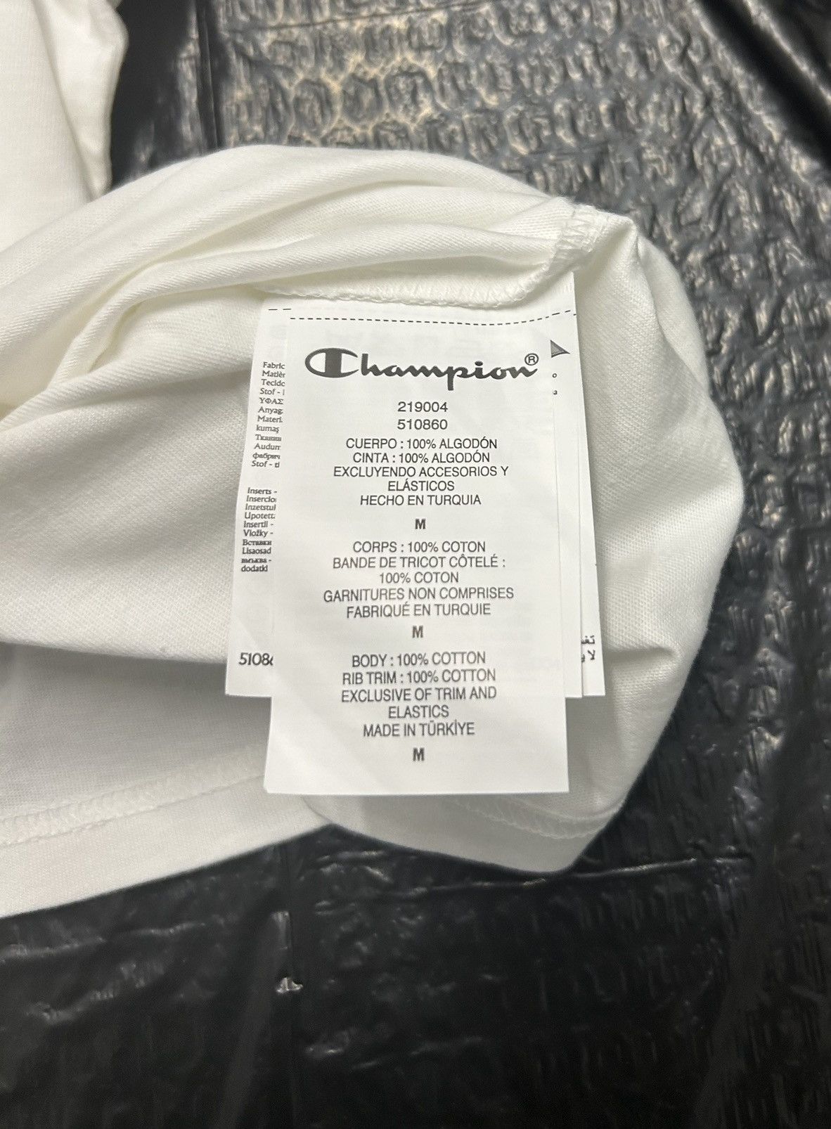 Palace Palace Champion New York Shop T-Shirt White Medium