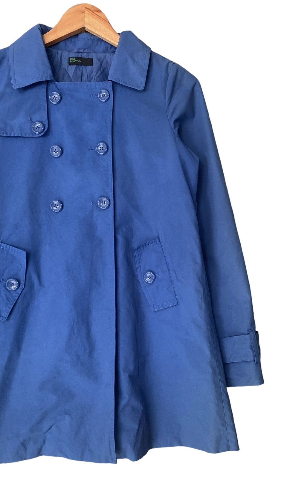 Benetton × Designer Benetton Trench Coat Size XS / US 0-2 / IT 36-38 - 6 Thumbnail