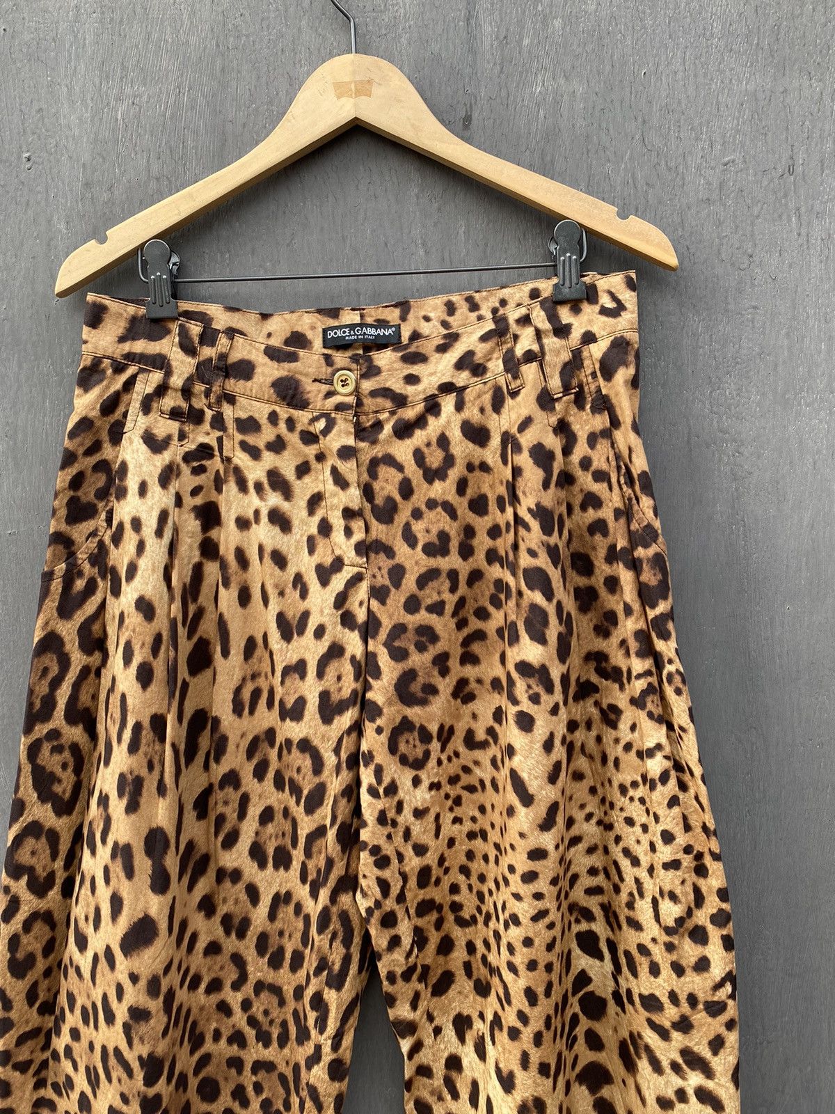 Dolce & Gabbana Dolce Gabbana vintage leopard printed pants size 40 Size 40" / US 18 - 3 Thumbnail