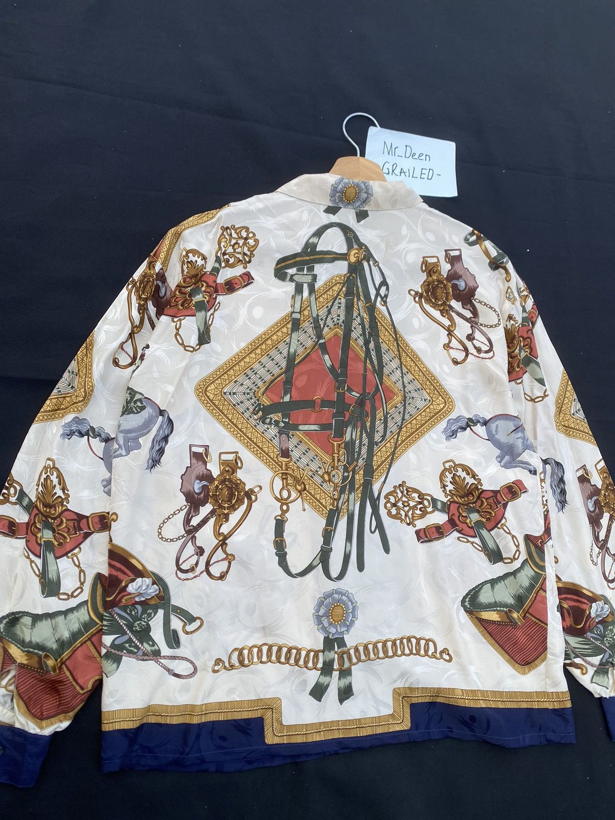Vintage Rare Vintage Madame Rivere Silk Blouse Size M / US 6-8 / IT 42-44 - 21 Thumbnail