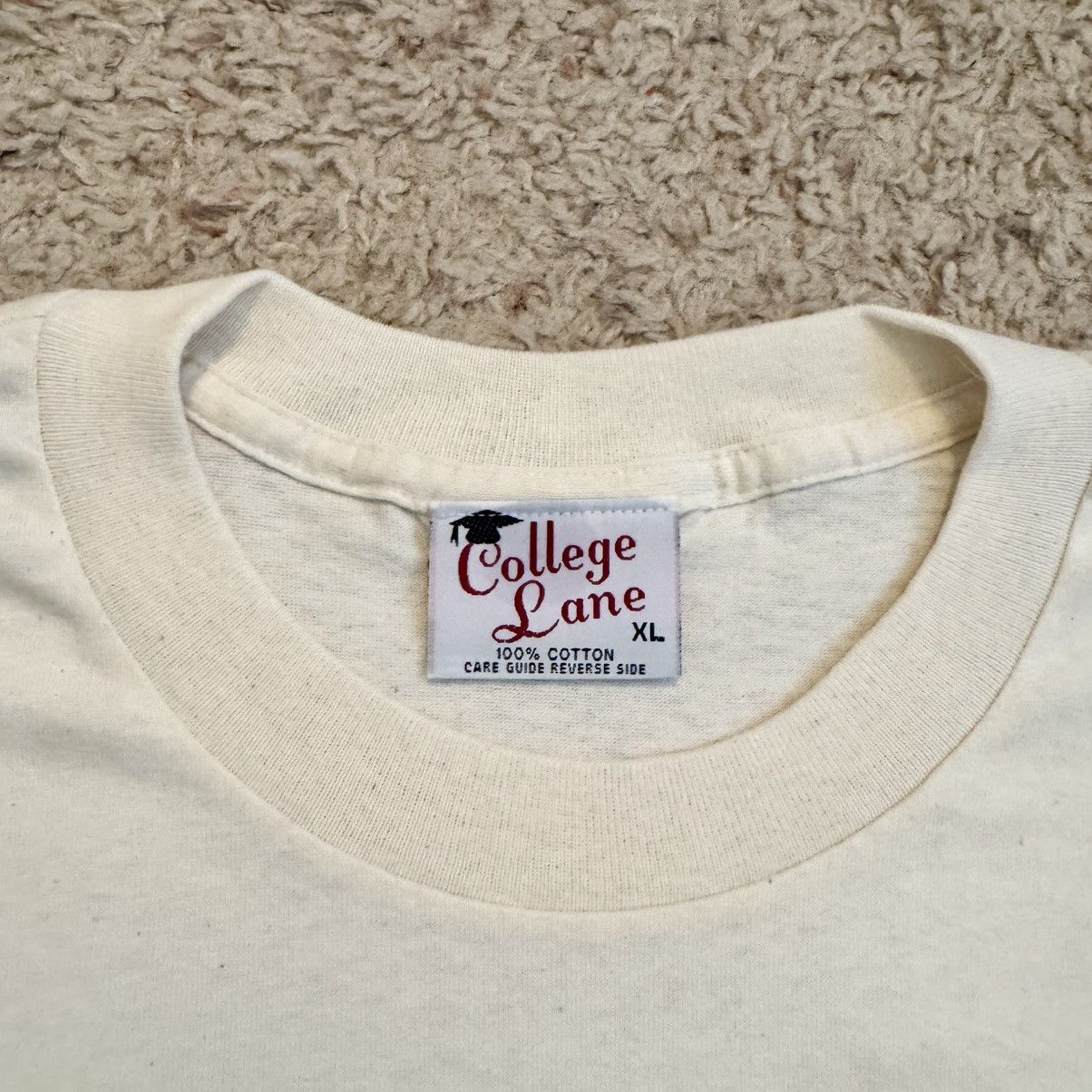 Vintage Vintage 90s USPS Pharmacy Stamp Art Tee XL Size US XL / EU 56 / 4 - 9 Thumbnail