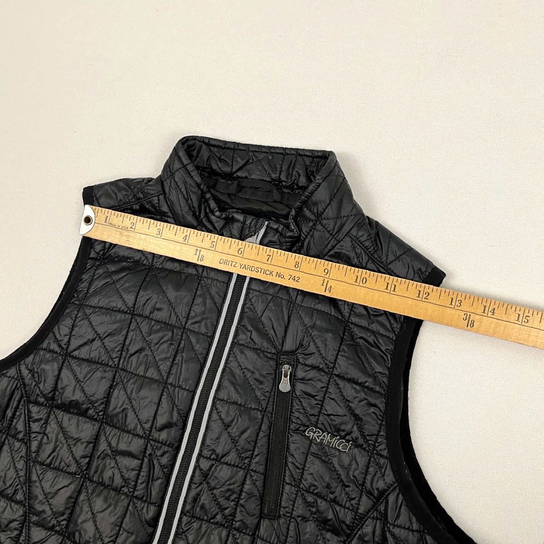 Gramicci Gramicci Vest Womens Medium Black Primaloft Micro Puffer Nylon Hiking Outdoor Jacket Size M / US 6-8 / IT 42-44 - 5 Thumbnail