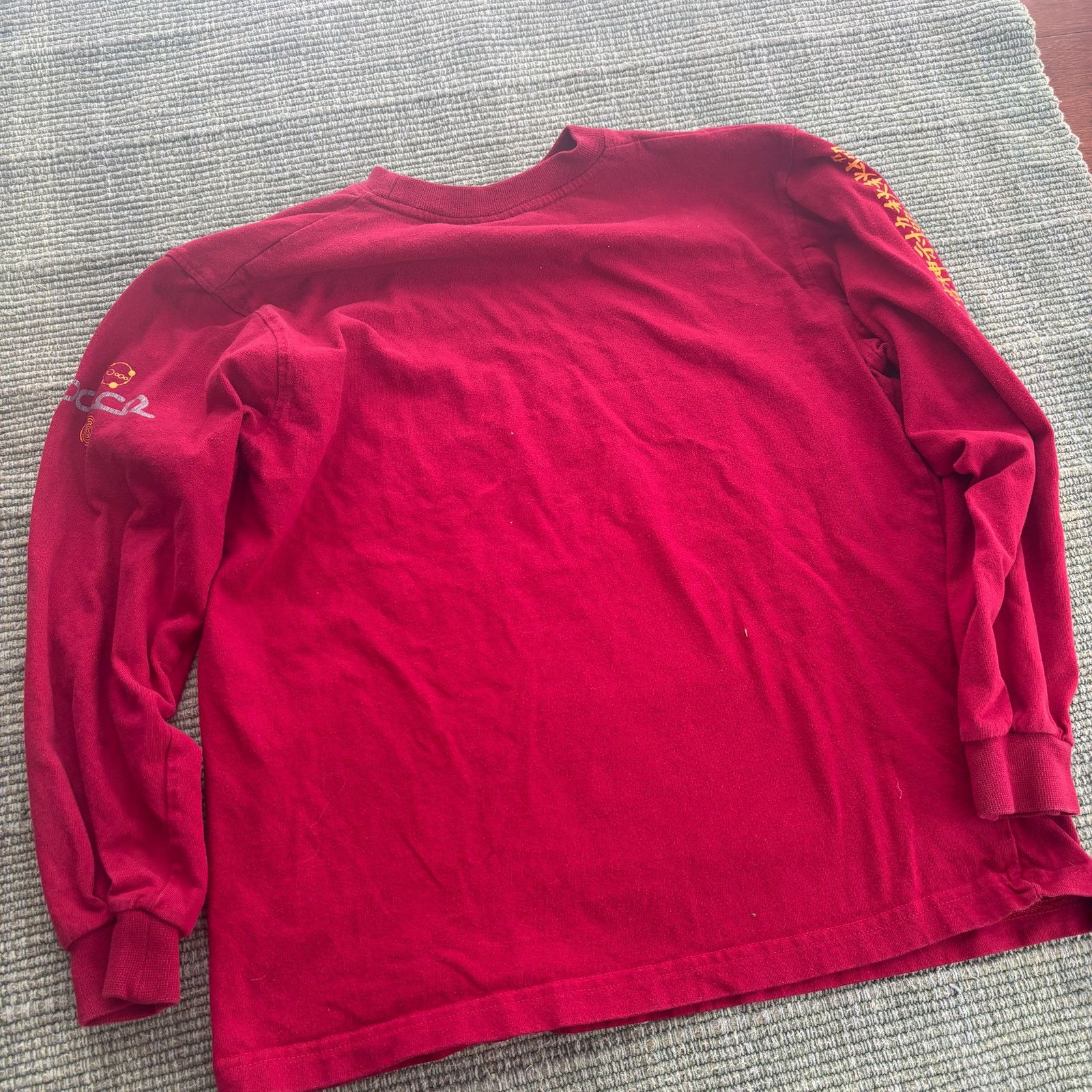 Vintage Vintage late 90s/Y2K paco red long sleeve youth tee shirt M Size M / US 6-8 / IT 42-44 - 6 Thumbnail