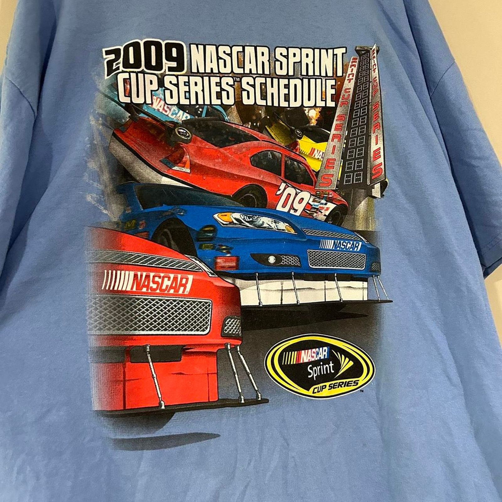 Gildan 2009 NASCAR Sprint Cup Racing Tee Shirt Size US XXL / EU 58 / 5 - 3 Thumbnail