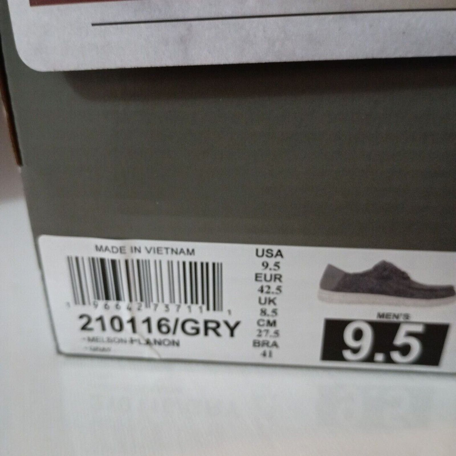 SKECHERS Skechers Mens Streetwear Melson Planon US Shoe Size 9.5 Gray Size US 9.5 / EU 42-43 - 9 Thumbnail