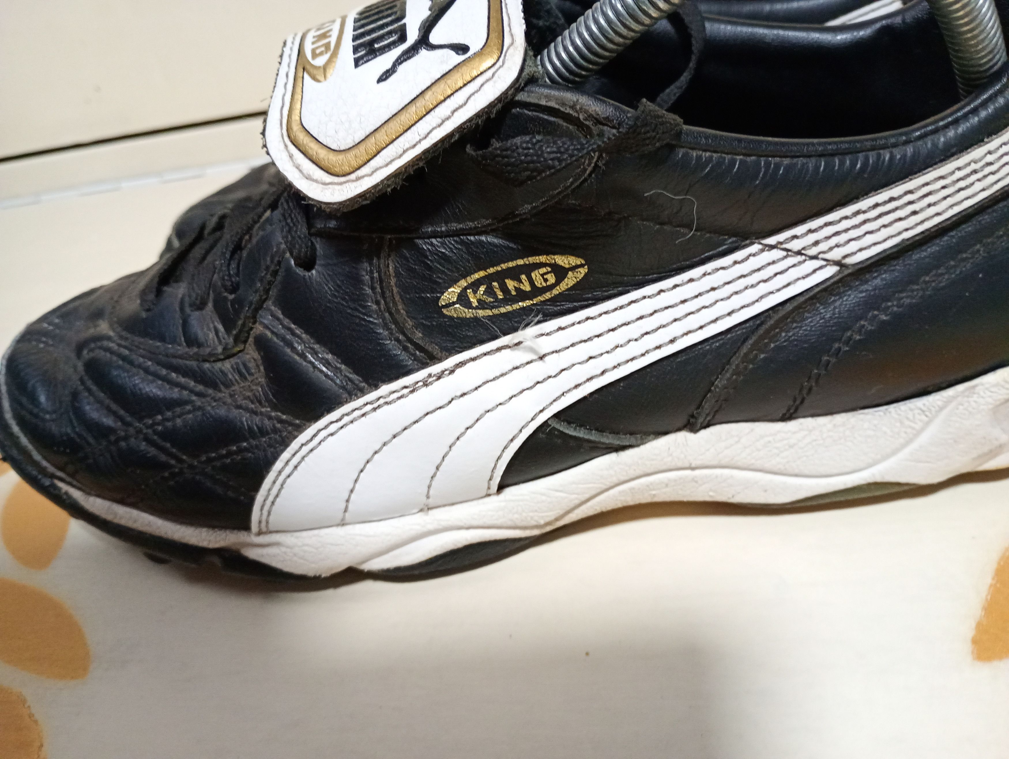 Puma PUMA KING INDOOR SOCCER SHOES Vintage 90's Size US 9.5 / EU 42-43 - 5 Thumbnail