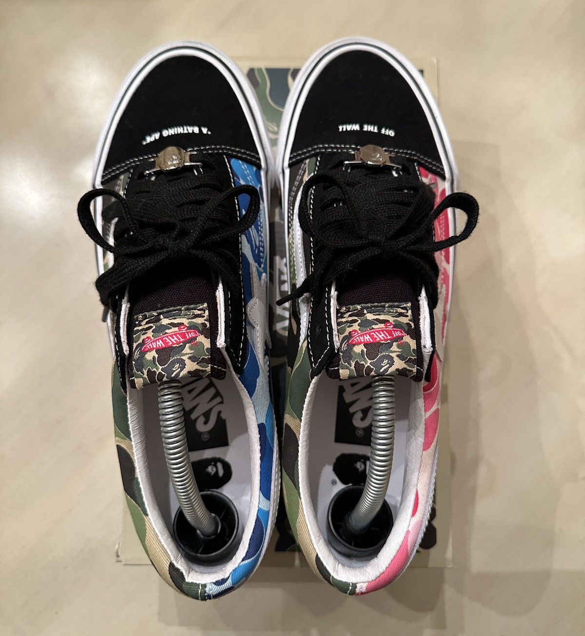 Vans Vans x Bape Old Skool 36’ ABC Camo Size US 9 / EU 42 - 5 Thumbnail