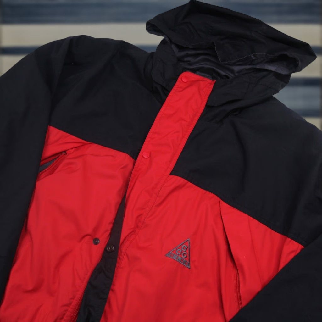 Nike ACG VINTAGE Nike ACG Climafit Parka Coat Red XL Mens Parka Climafit Red XL Nike ACG Mens Parka Coat Red XL Size US XL / EU 56 / 4 - 1 Thumbnail