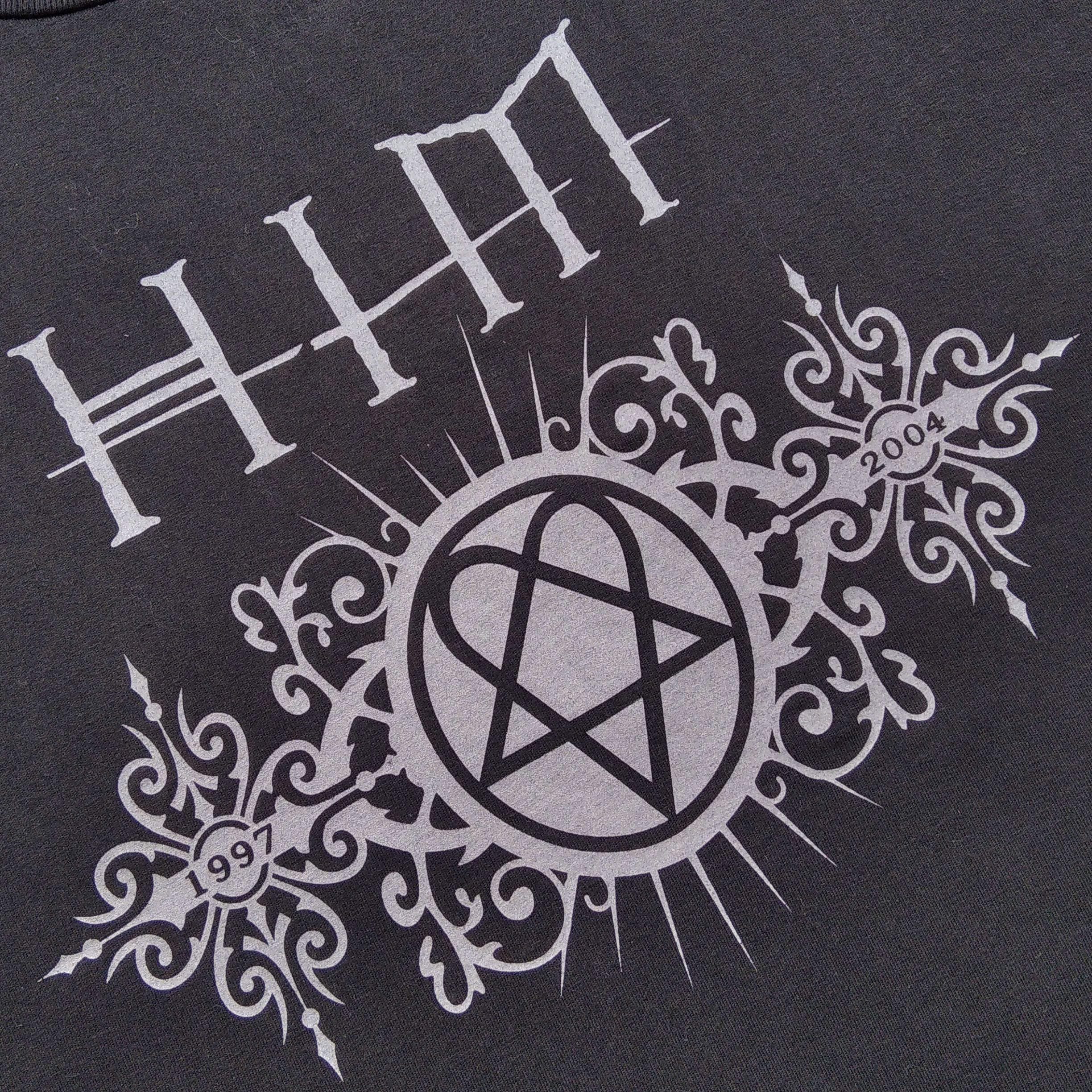 Band Tees Vintage 00's HIM And Love Said No: TheGreatestHits 1997-2004 Size US L / EU 52-54 / 3 - 3 Thumbnail
