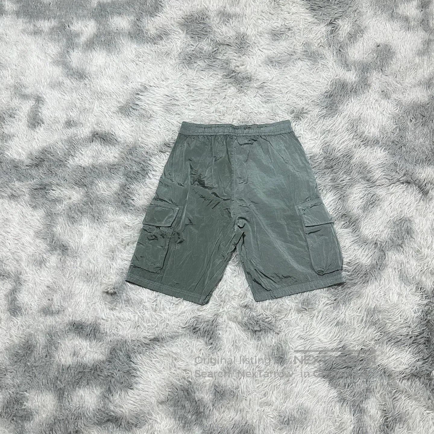 Stone Island Stone Island Metal Nylon Cargo Shorts. Size US 29 - 2 Thumbnail