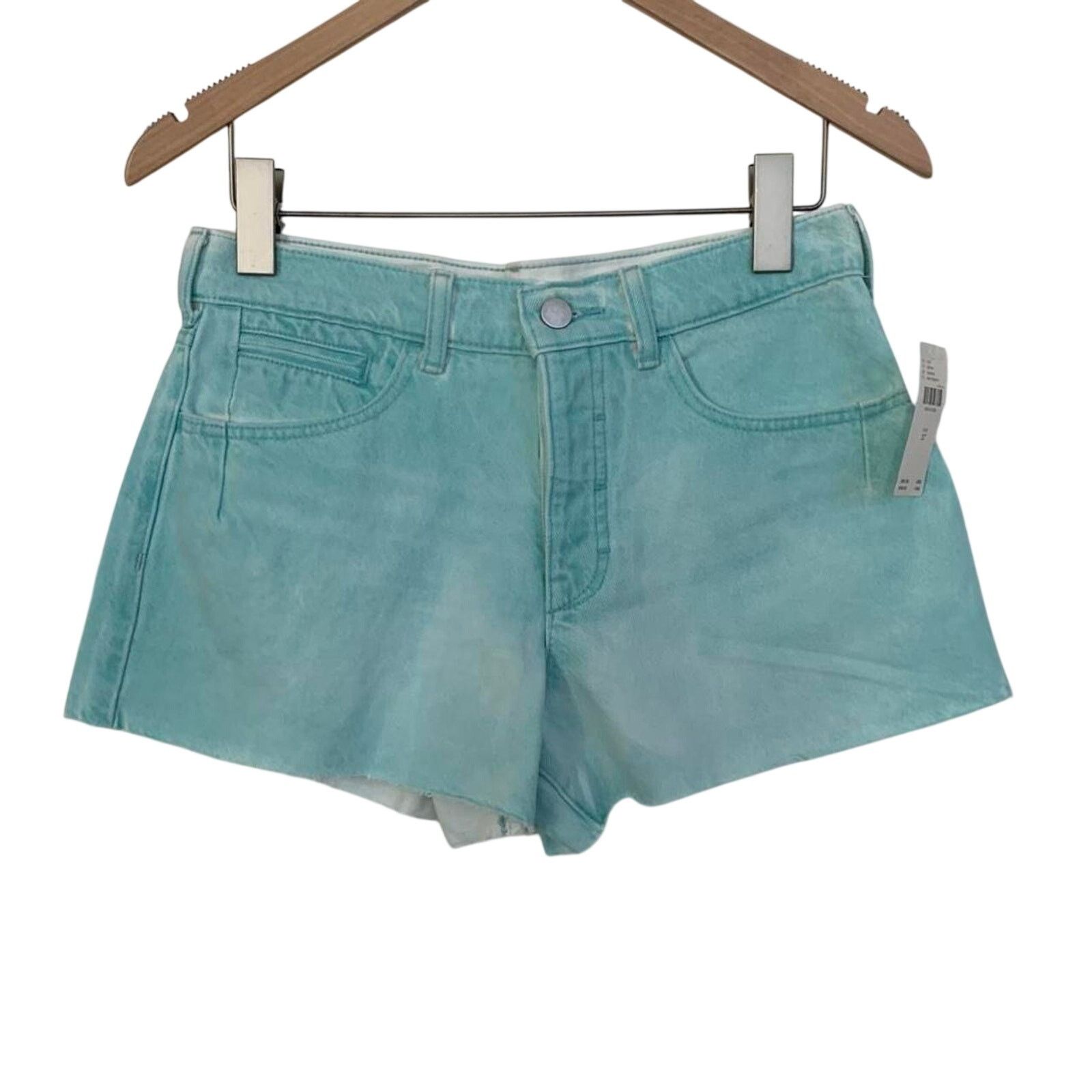 Anthropologie NWT Anthropologie Pilcro Devon Denim Shorts Size 27" / US 4 / IT 40 - 1 Thumbnail