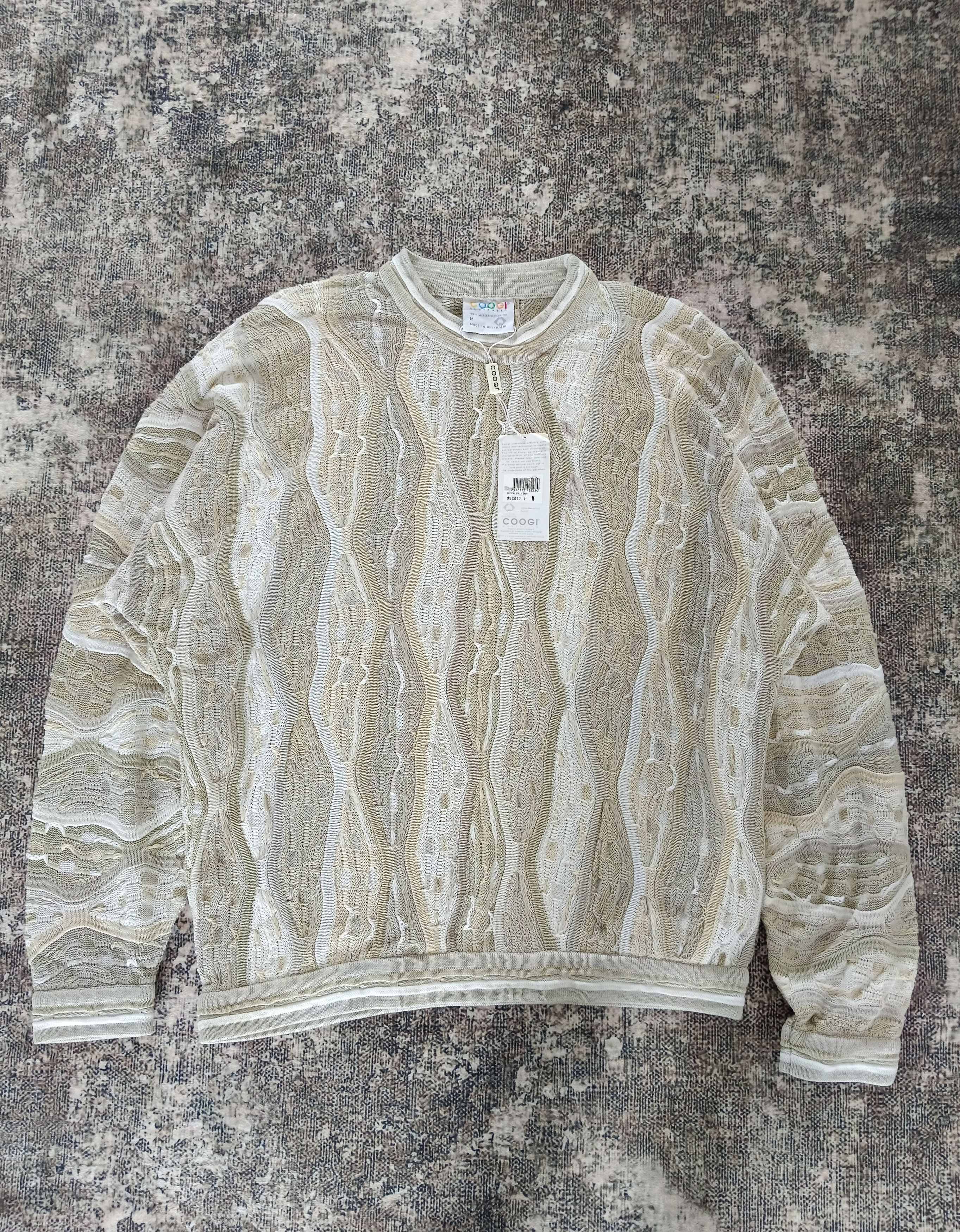 Coogi VINTAGE COOGI 3D PULLOVER CABLE KNIT Size US M / EU 48-50 / 2 - 2 Thumbnail