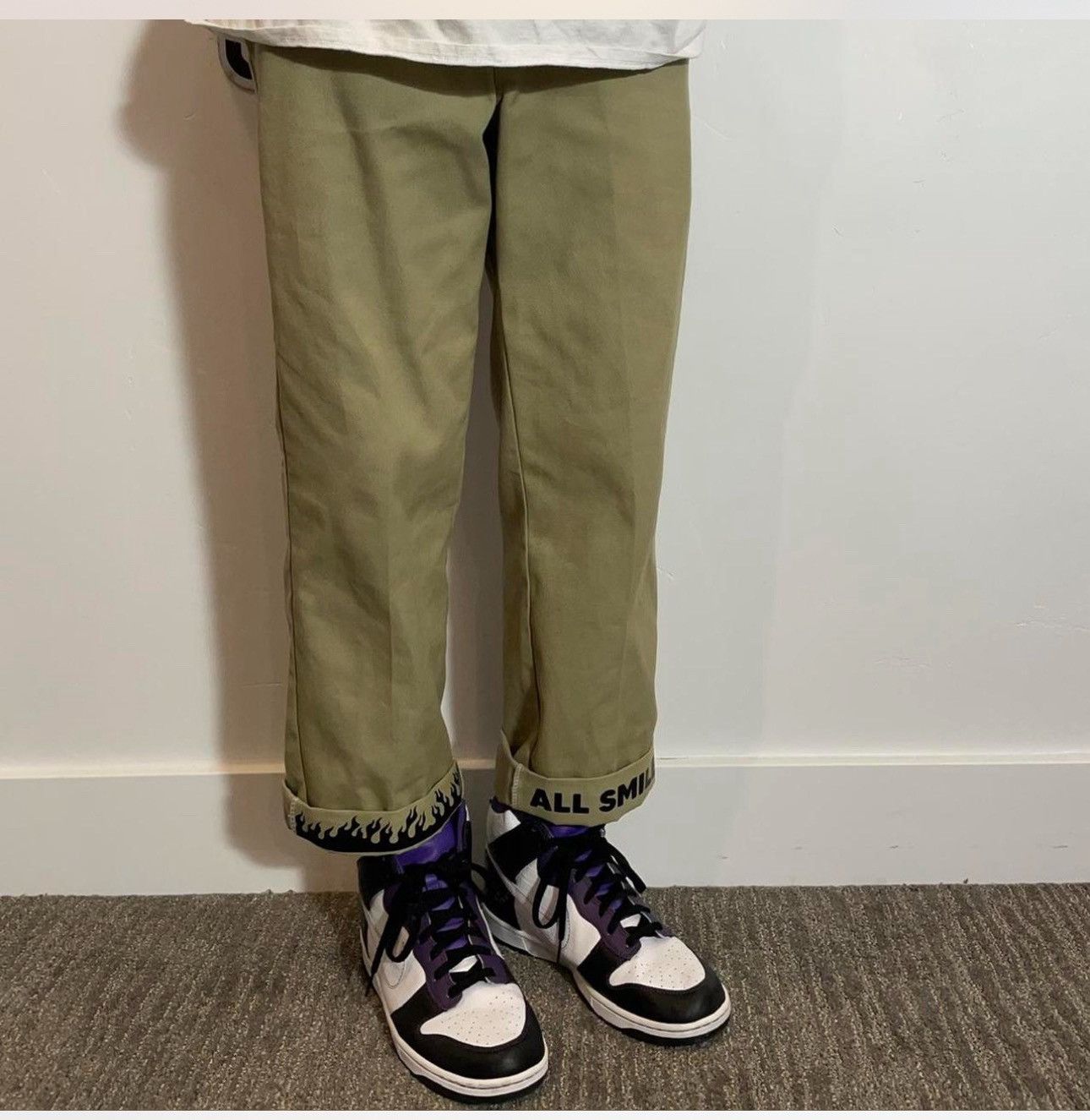 Dickies Custom Tan “All Smiles” Dickies Size US 32 / EU 48 - 1 Thumbnail