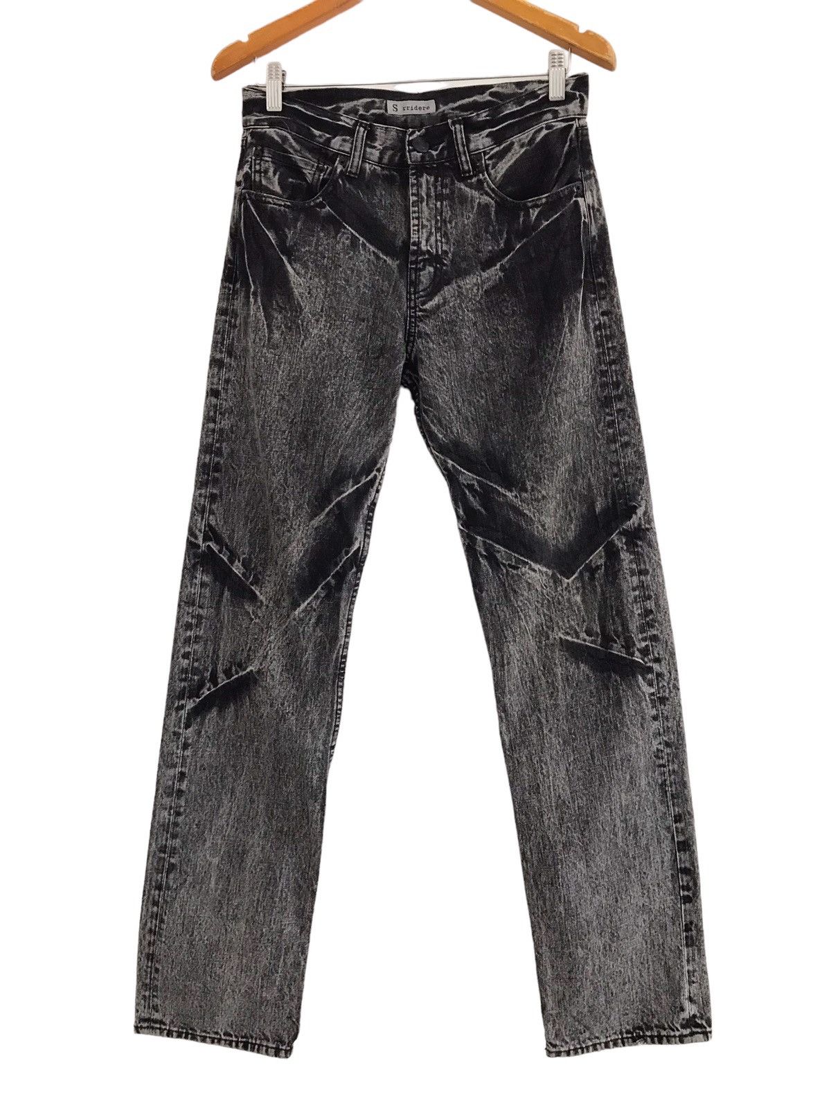 Japanese Brand Japanese Brand Sorridere Tokyo Fashion Black Acid Wash Jeans Size US 30 / EU 46 - 1 Thumbnail