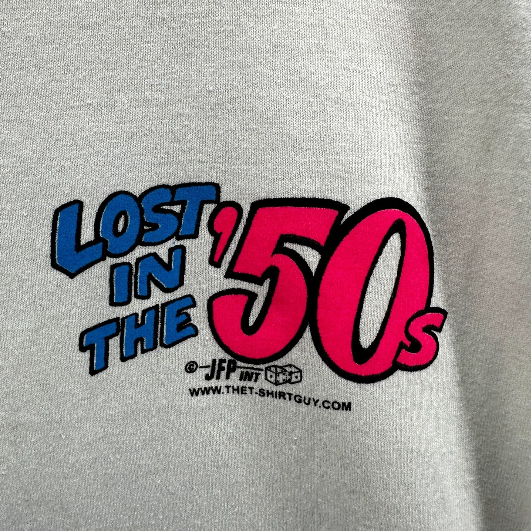 Gildan VINTAGE Lost In The 50s T Shirt Hot Rod Diner 1991 Mens Medium White Gildan 50s Crew Neck Short Sleeve Cotton Blend Regular Tee ShirtsMens Size US M / EU 48-50 / 2 - 3 Thumbnail
