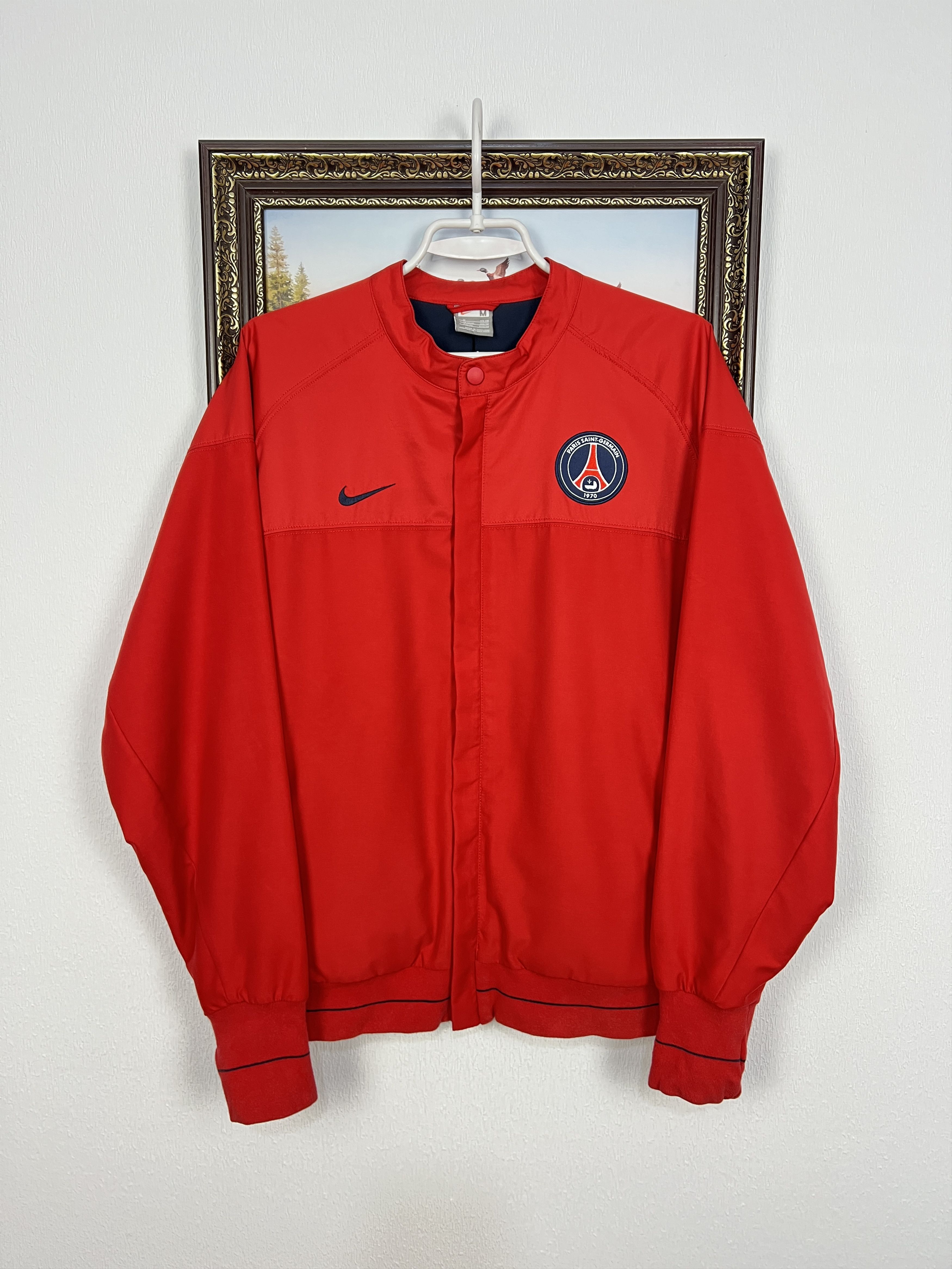 Adidas Vintage Nike Paris Saint-Germain PSG Football Jacket Soccer Size US M / EU 48-50 / 2 - 1 Thumbnail