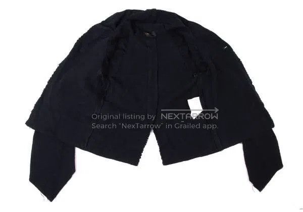 Comme des Garcons Comme Des Garcons size F Navy blue vintage design top Size XS / US 0-2 / IT 36-38 - 8 Thumbnail