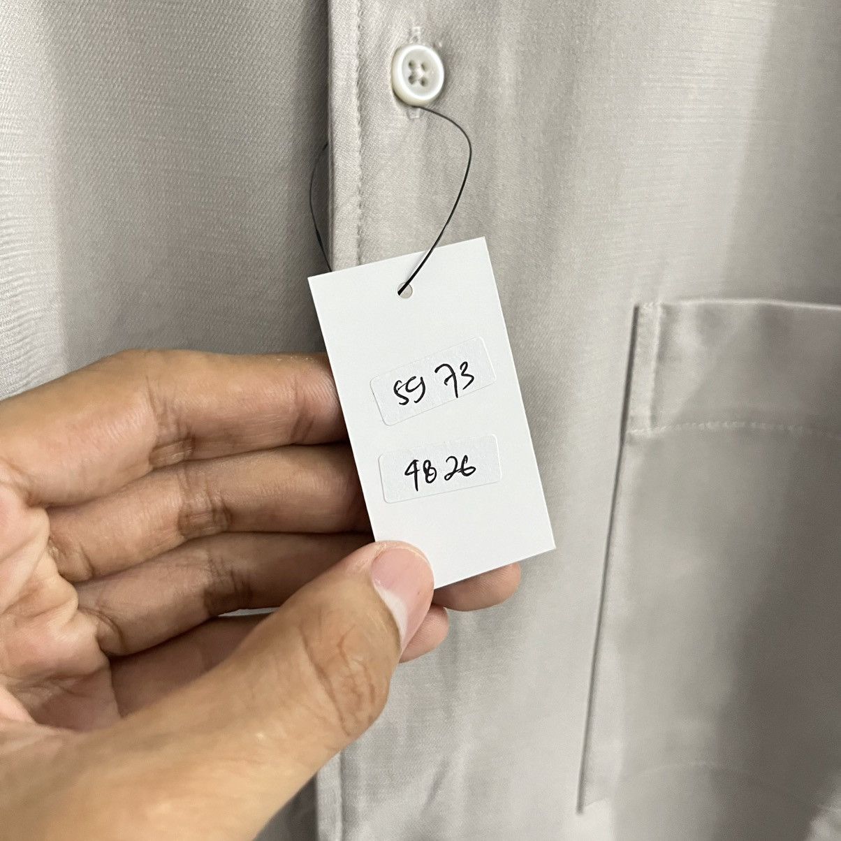 Issey Miyake Plus One - Basic Minimalist Button Up Shirt - Japanese Brand Size US L / EU 52-54 / 3 - 5 Thumbnail