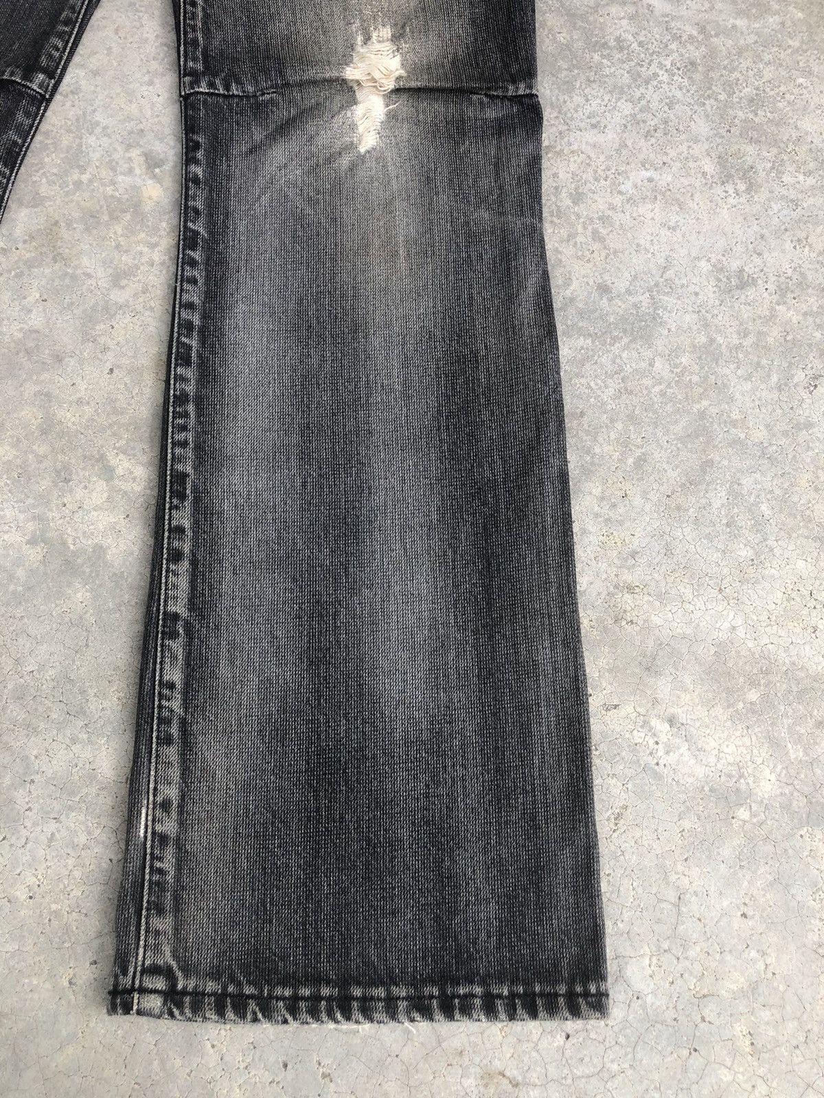 Edwin Japanese Edwin Flared Jeans Distressed Jeans Size US 32 / EU 48 - 7 Thumbnail