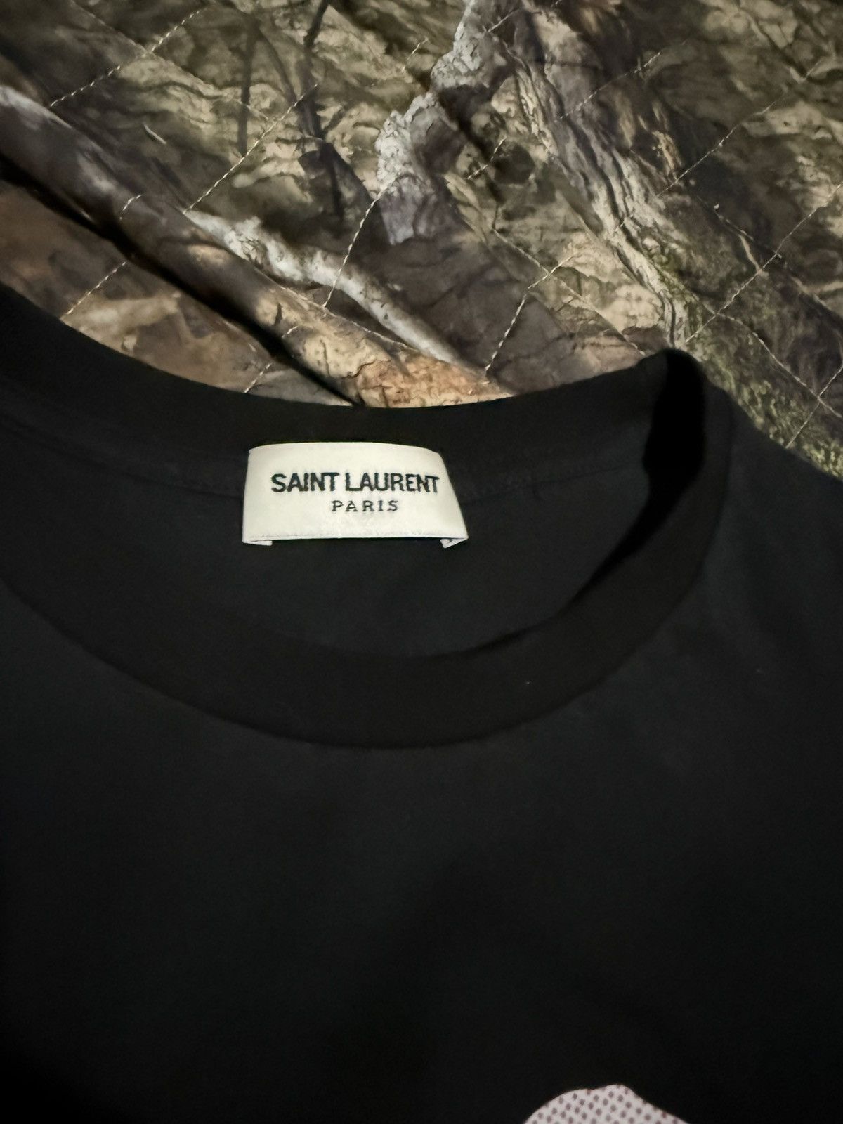 Saint Laurent Paris Saint Laurent “Bloodluster” Tee Size US S / EU 44-46 / 1 - 2 Thumbnail