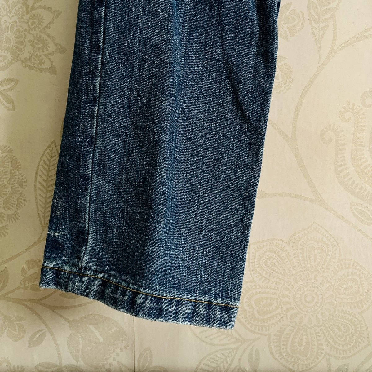 Vintage Vintage Karakuri Koi Fish Yakuza Denim Jeans Size US 32 / EU 48 - 13 Thumbnail