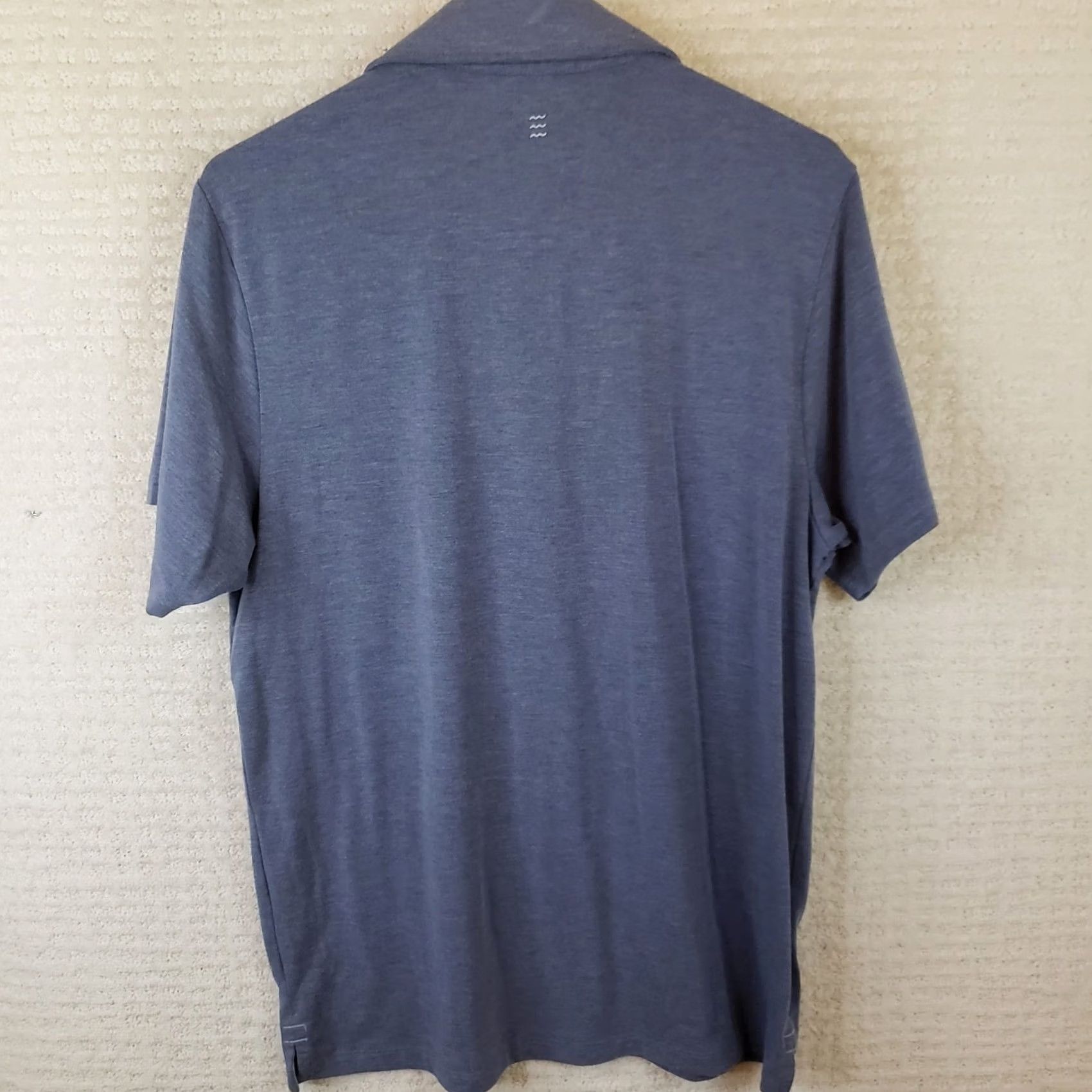 Vintage Free Fly Polo Shirt Mens Small Blue Bamboo Flex Performance Lightweight Stretch Polo Shirt Mens Small Blue Size US S / EU 44-46 / 1 - 4 Thumbnail