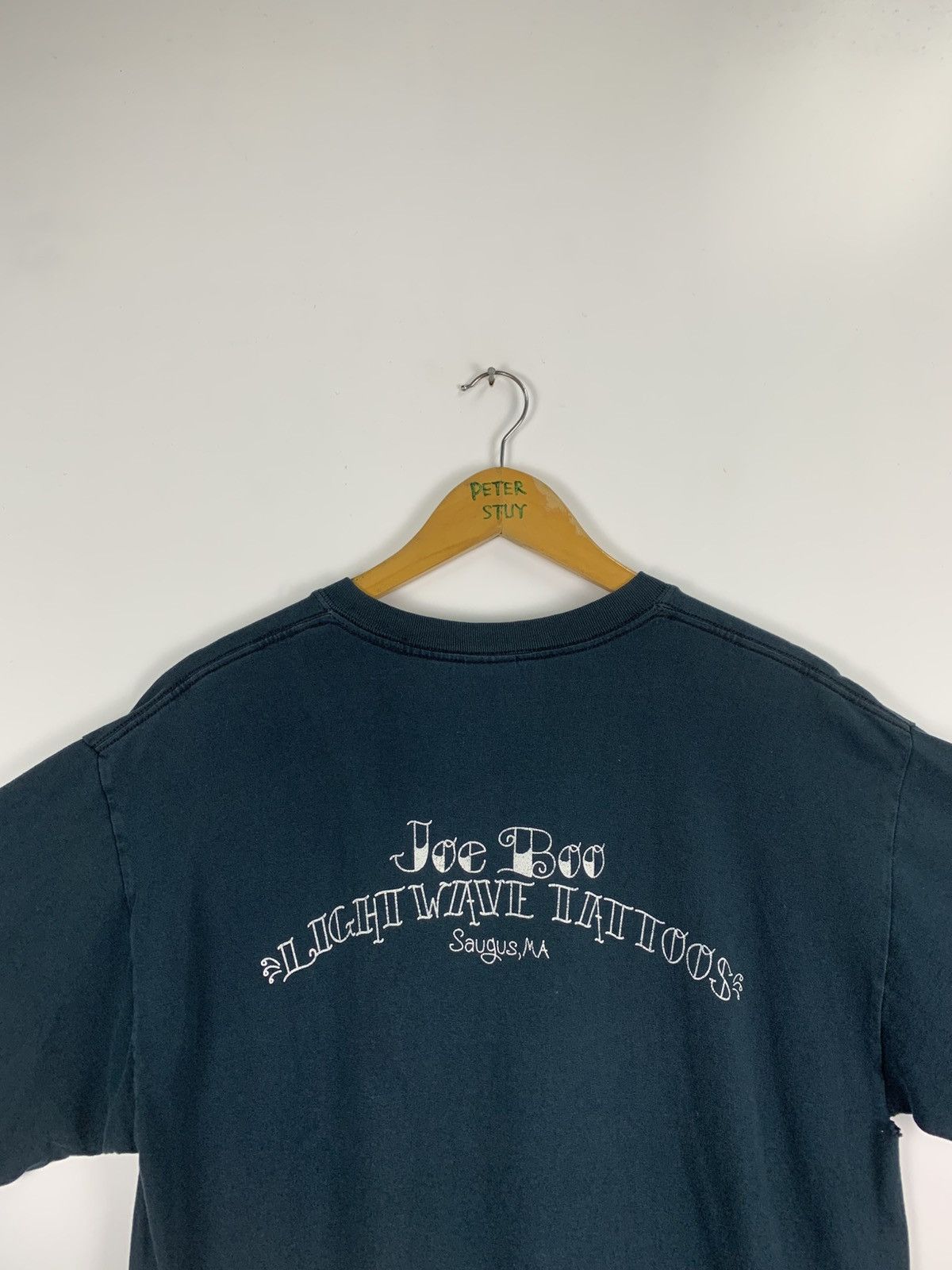 Gildan × Vintage Vintage Joe Boo Light Wave Tattoos Size US L / EU 52-54 / 3 - 11 Thumbnail