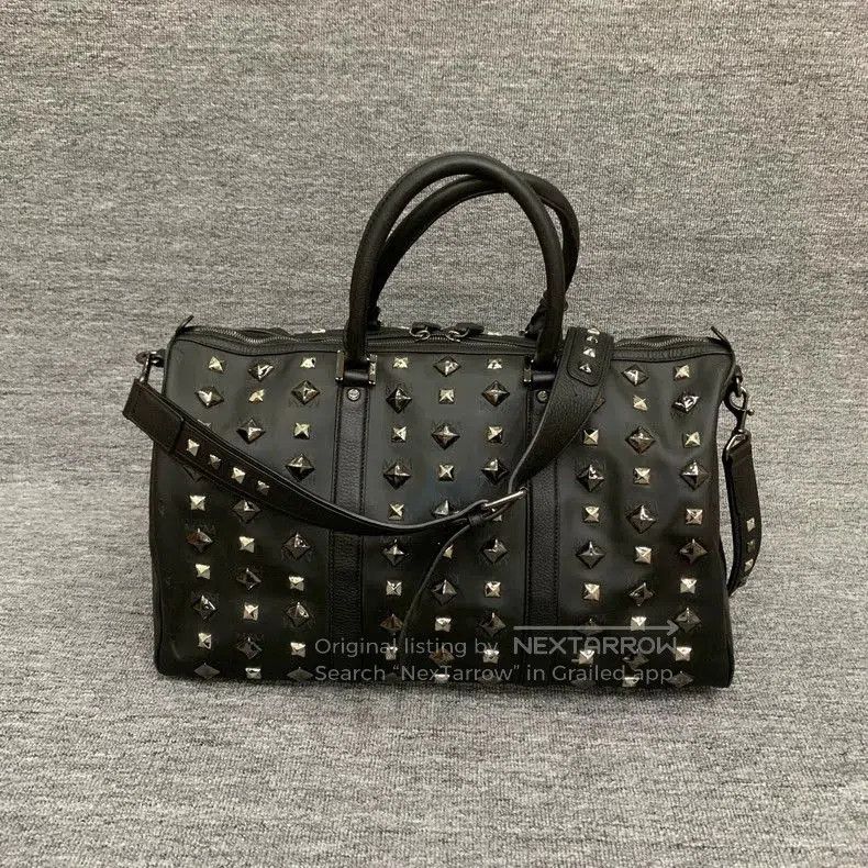 MCM MCM Black Studded Travel Handbag Crossbody. Size ONE SIZE - 2 Thumbnail