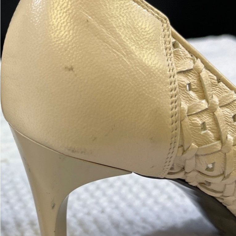 Other Via Spiga Women's Beige Leather Shoes/Heels Size 6M SKU 5134 Size US 6 / IT 36 - 8 Thumbnail