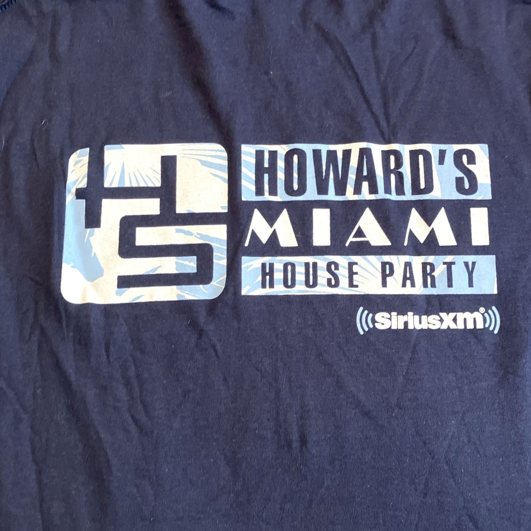Gildan Howard Stern Miami House Party SiriusXM Promo T Shirt M Blue Gildan T-Shirt Mens Medium NWOT RARE Size US M / EU 48-50 / 2 - 5 Thumbnail